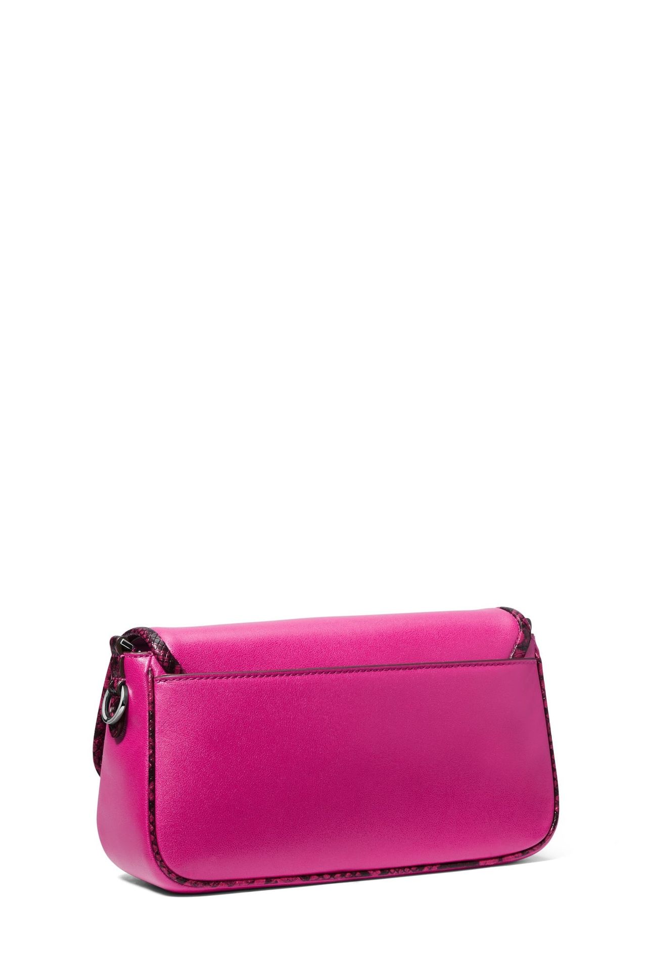 MEDIUM CONVERTIBLE POUCHETTE SHOULDER BAG DEEP FUCHSIA 2