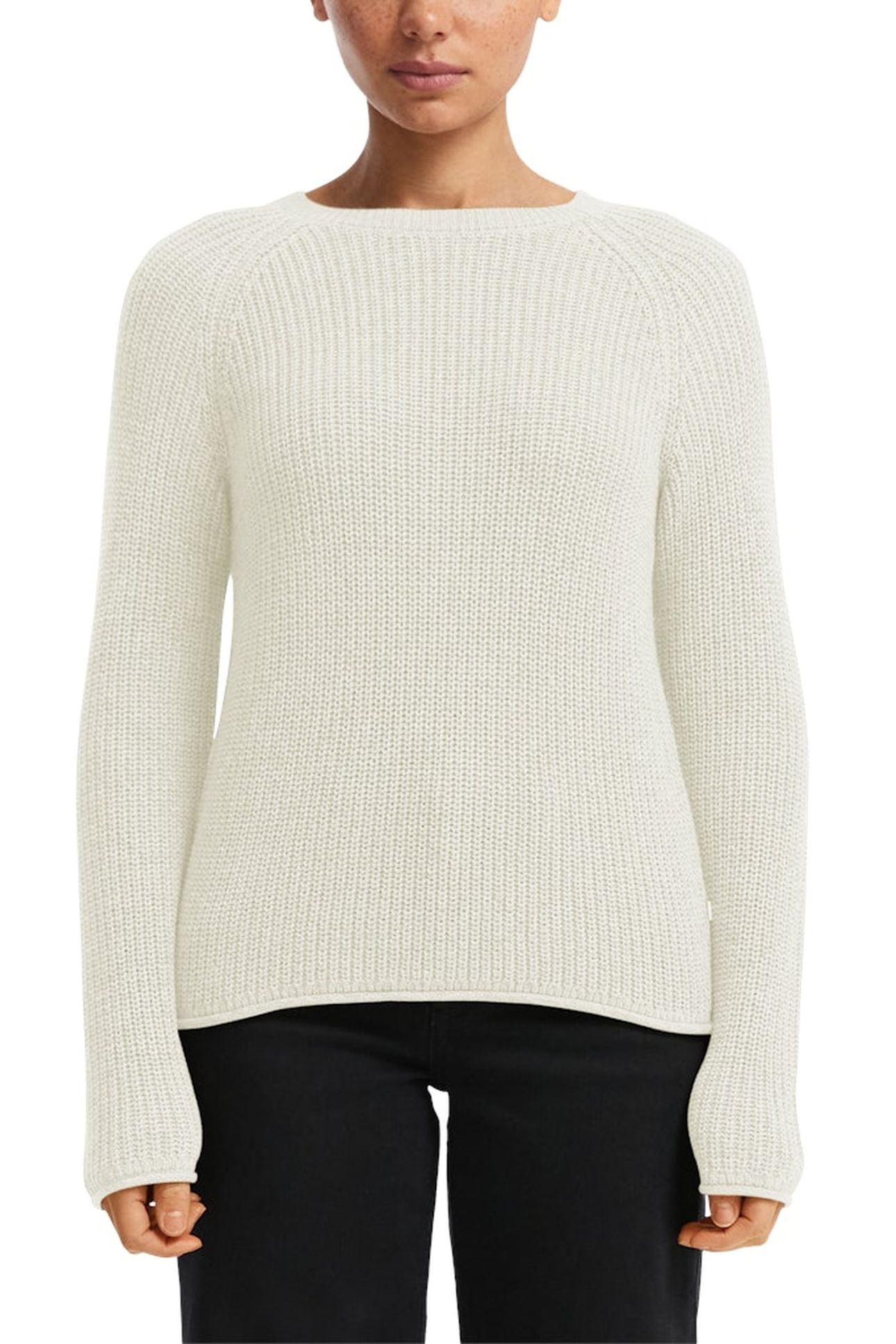 S.OLIVER-QS PULLOVER OFFWHITE 1