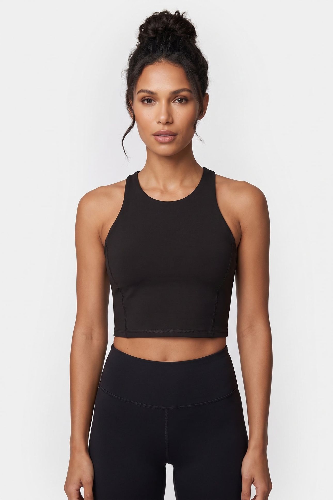 REAL SOFT STRETCH TOP BLACK 1