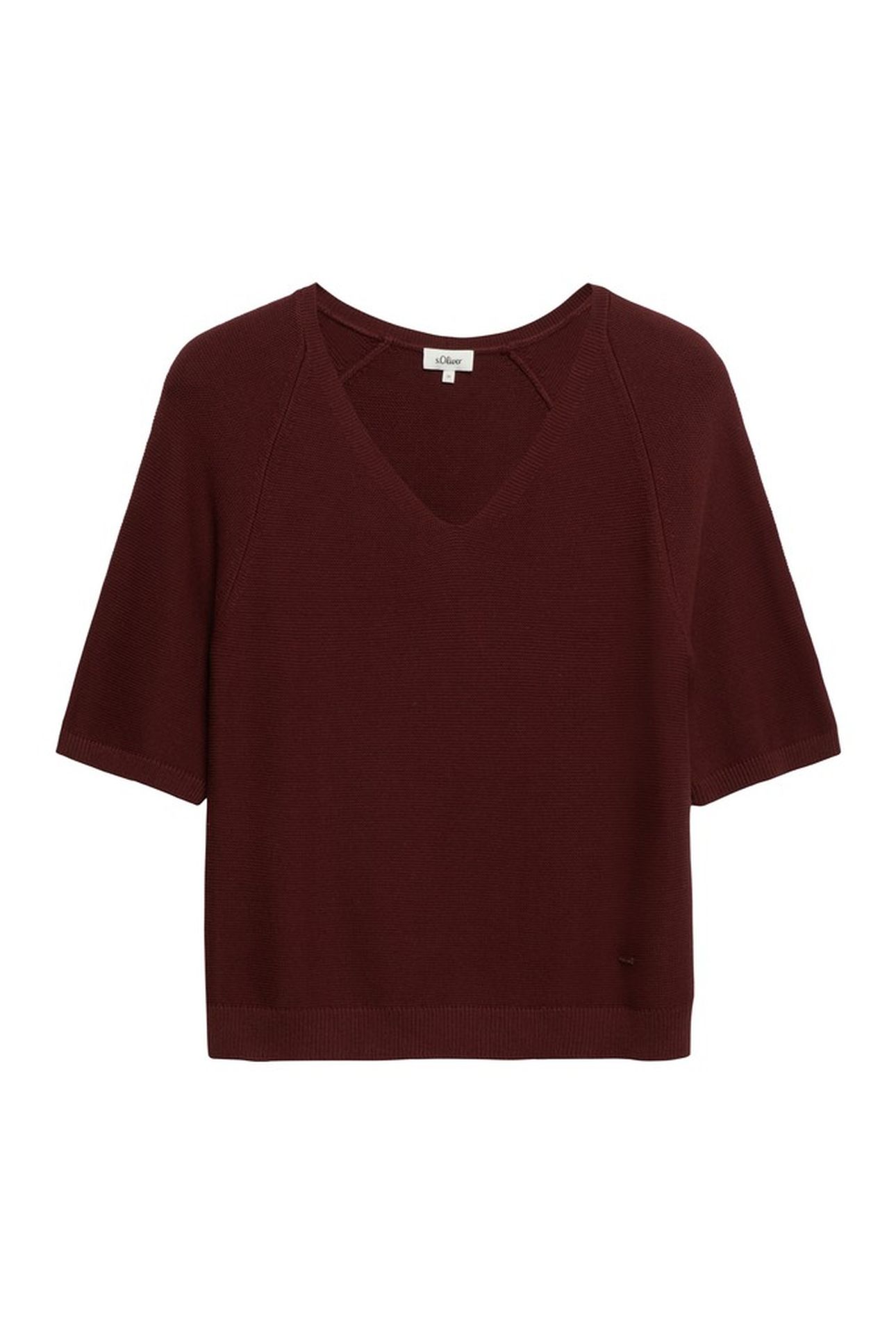 S.OLIVER PULLOVER BURGUNDY 4