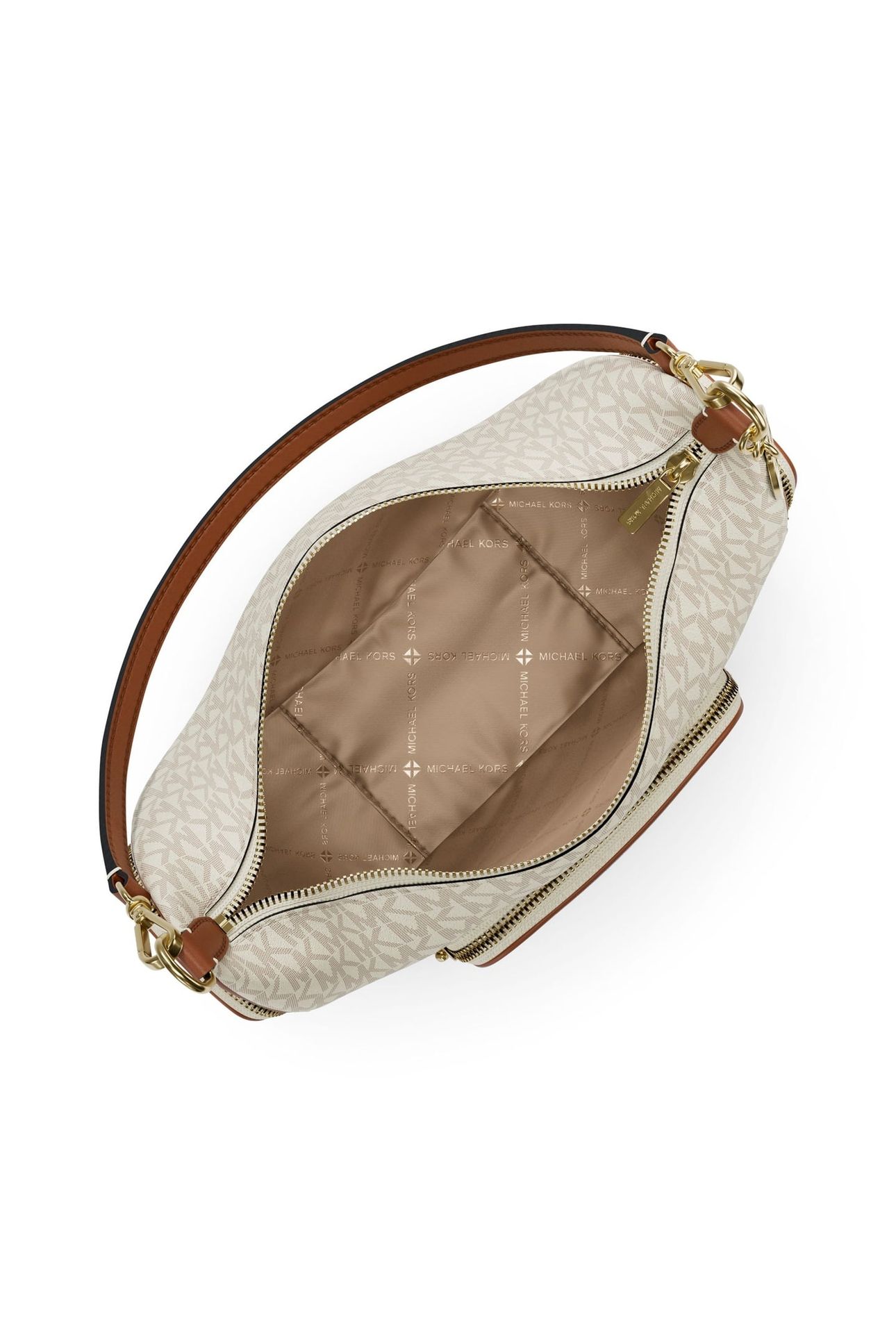 MEDIUM CONVERTIBLE POCKET SHOULDER BAG VANILLA 5