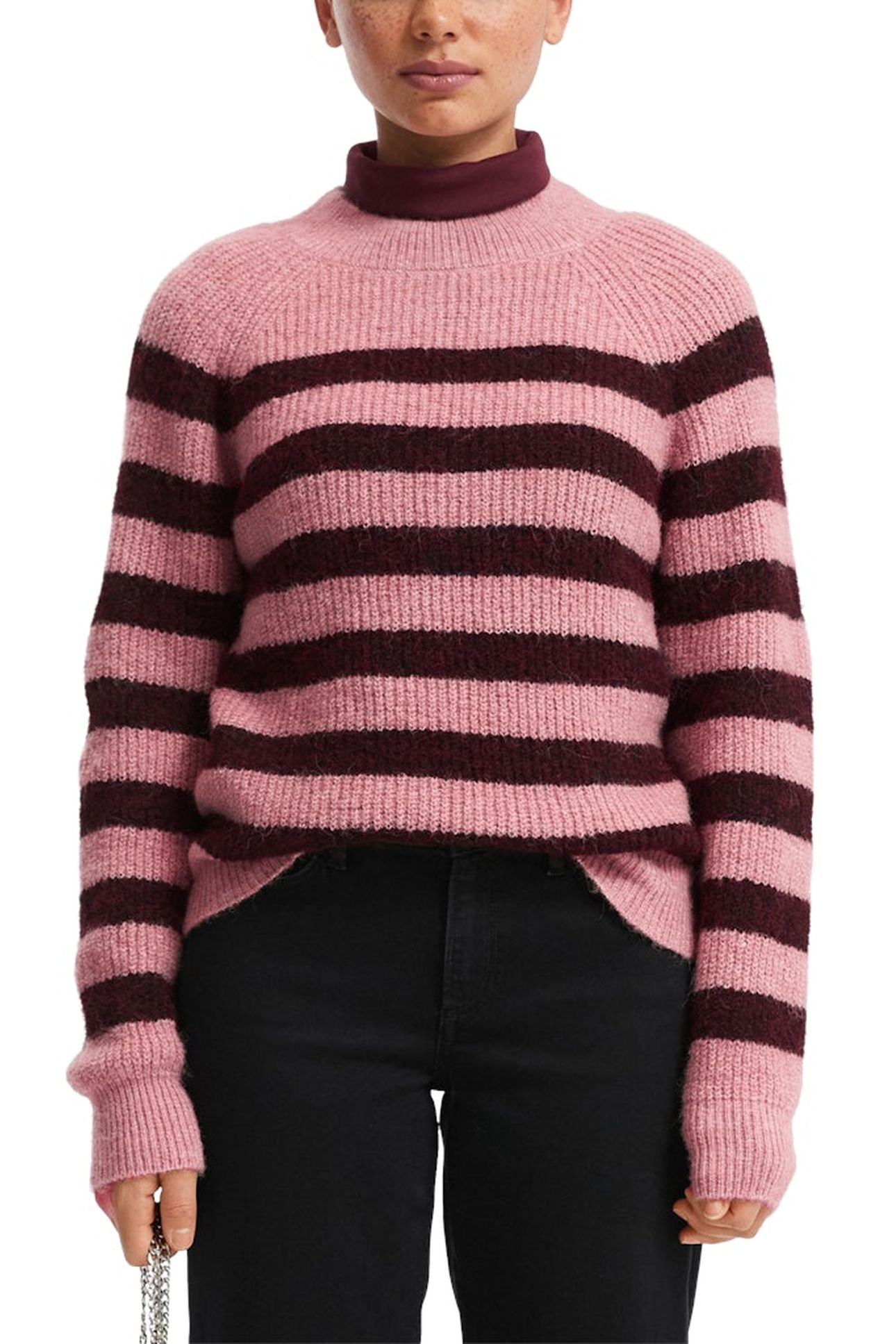 S.OLIVER-QS PULLOVER PINK 1