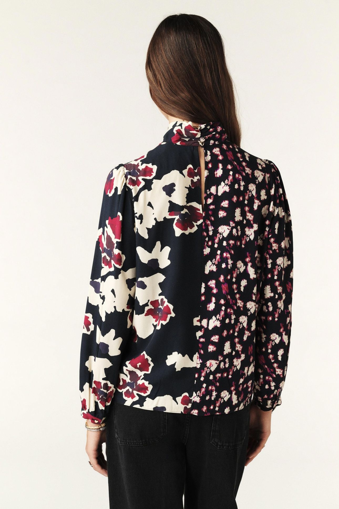 LONG SLEEVES BLOUSE BORDEAUX 2