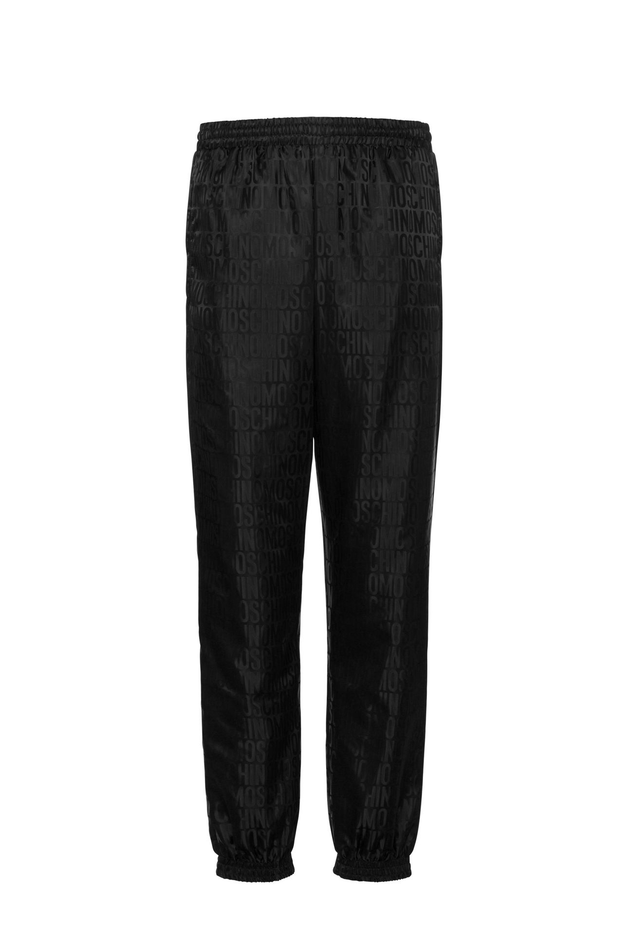 JOGGING IN NYLON JACQUARD ALLOVER LOGO BLACK 3