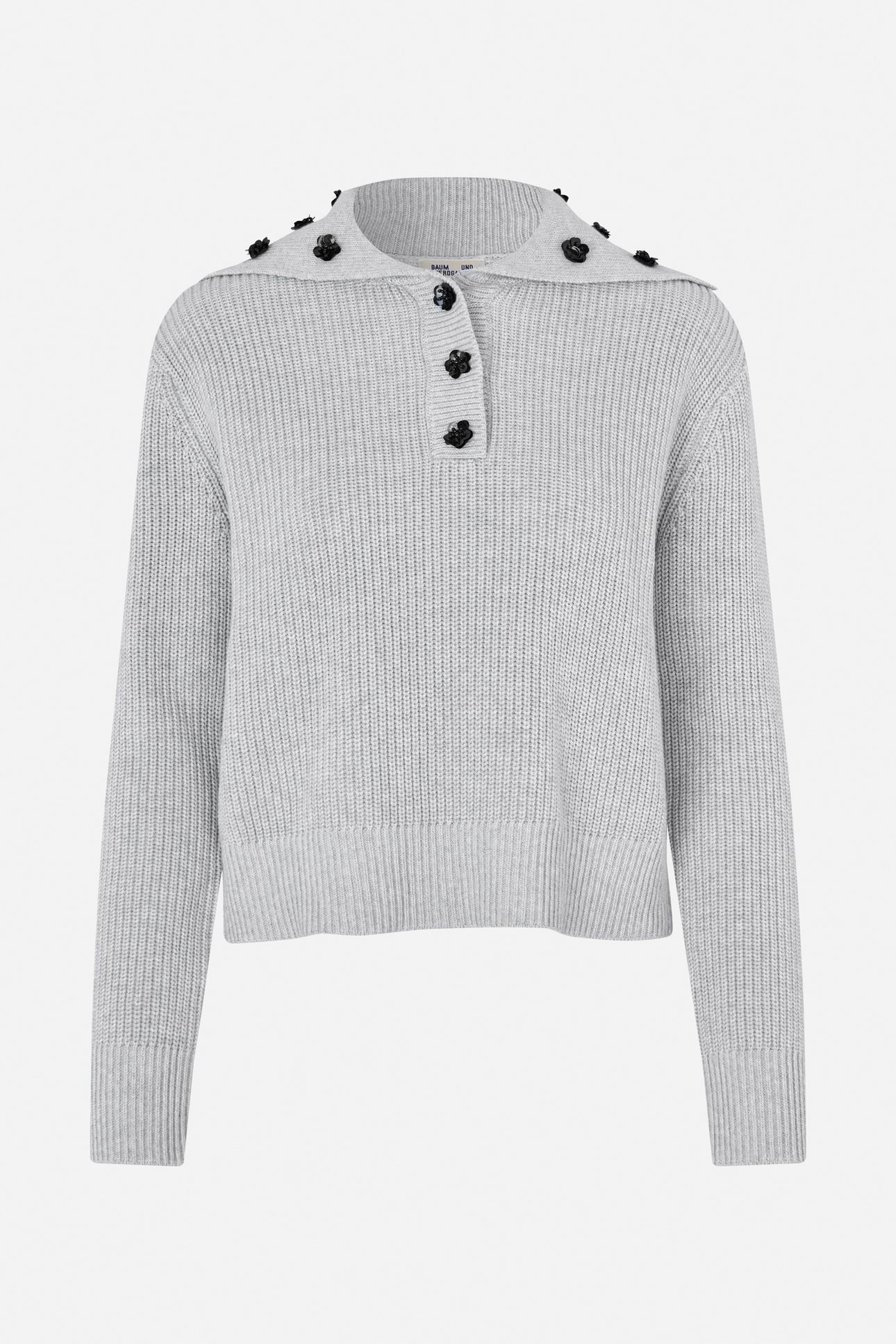CLARE SWEATER GREY MELANGE 4