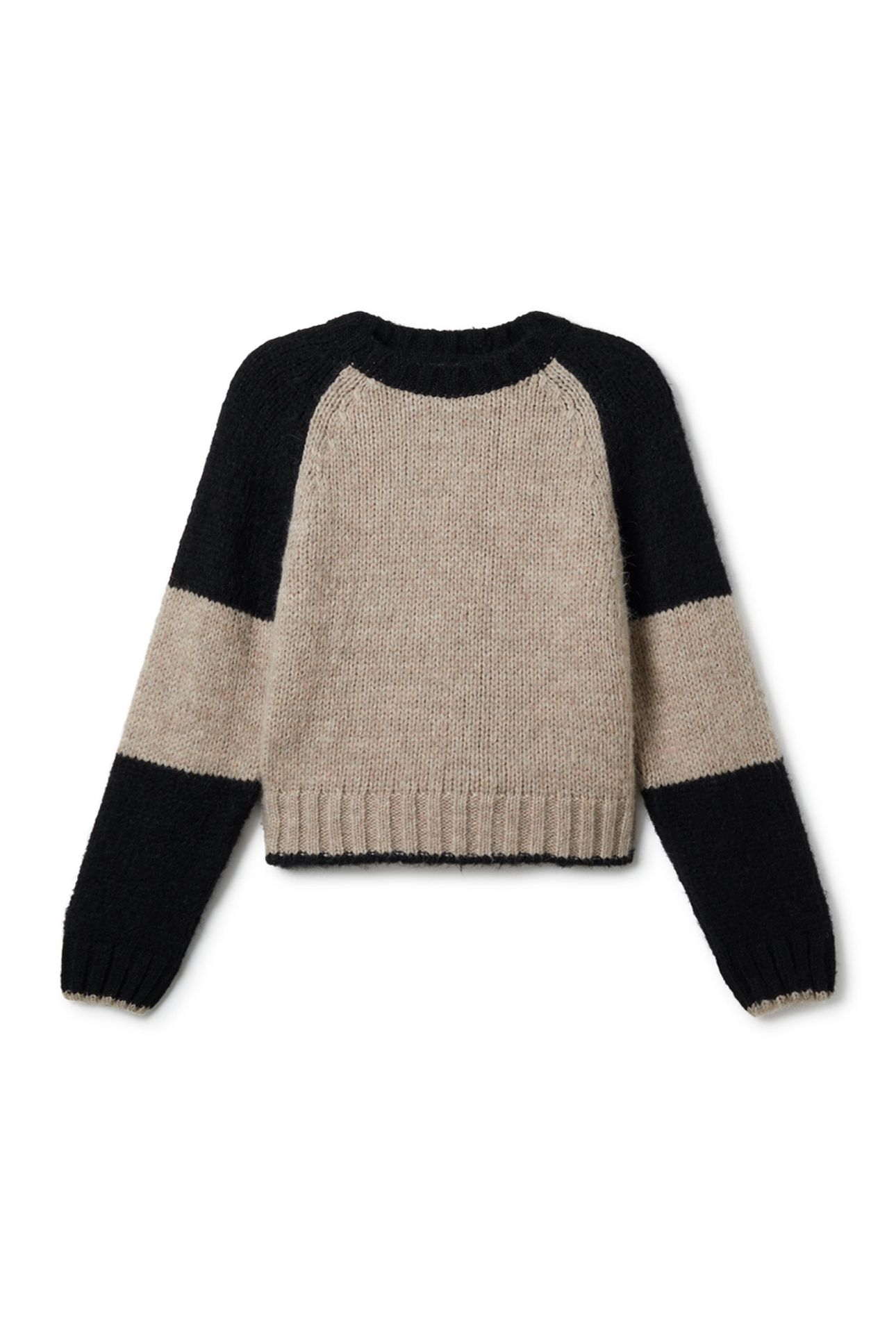 KIKAIJIMA KNIT BEIGE/BLACK 3