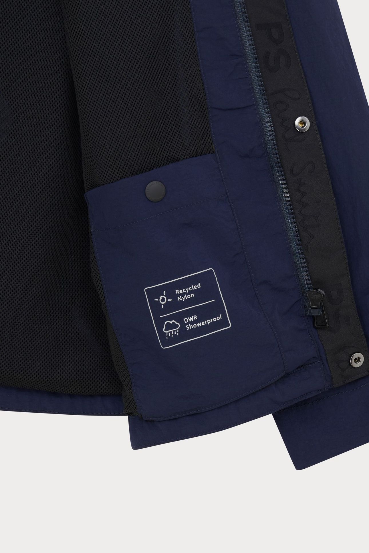MENS HOODED JACKET VERY DARK NAVY 4