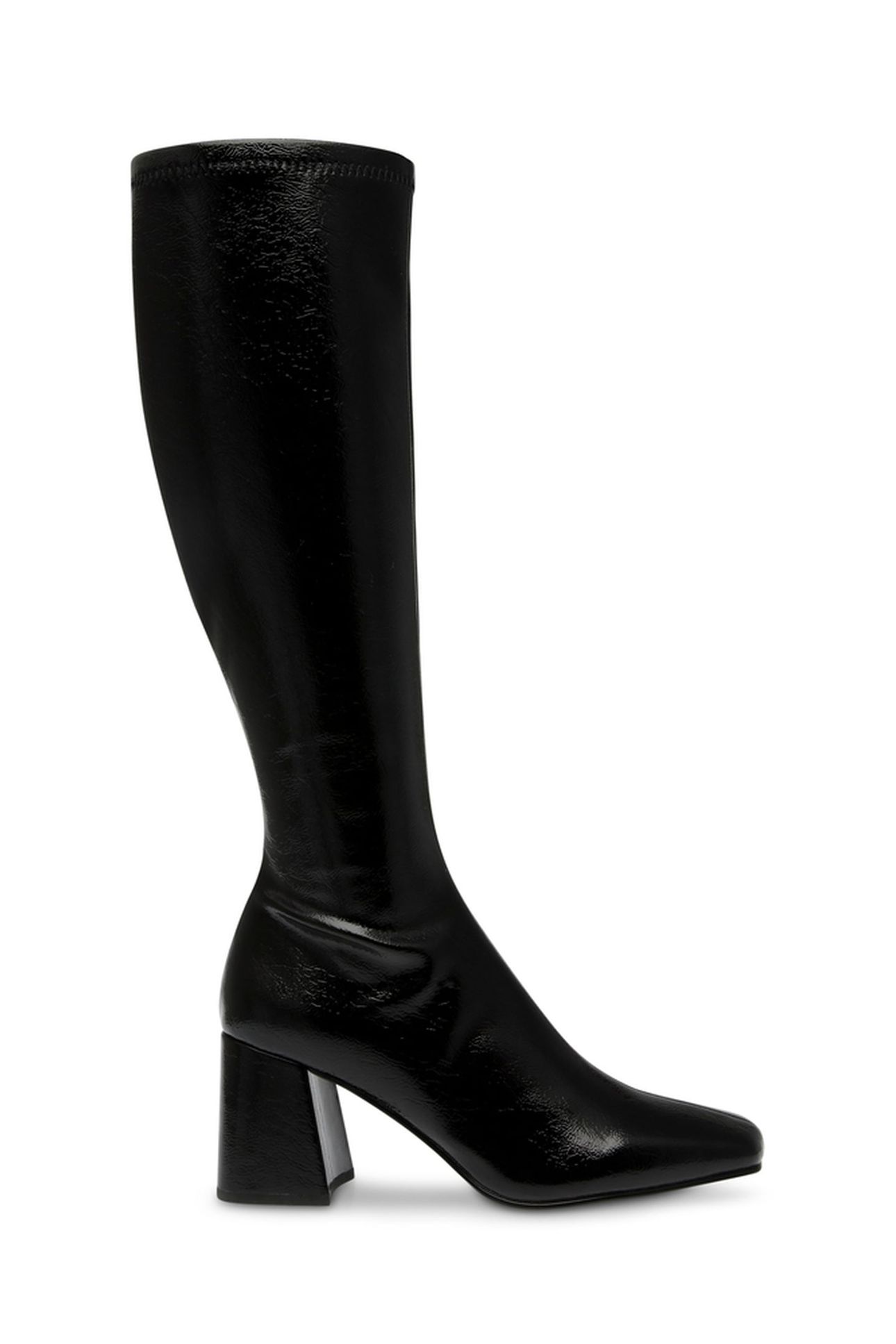 HAULER BOOTS BLACK PATENT 1