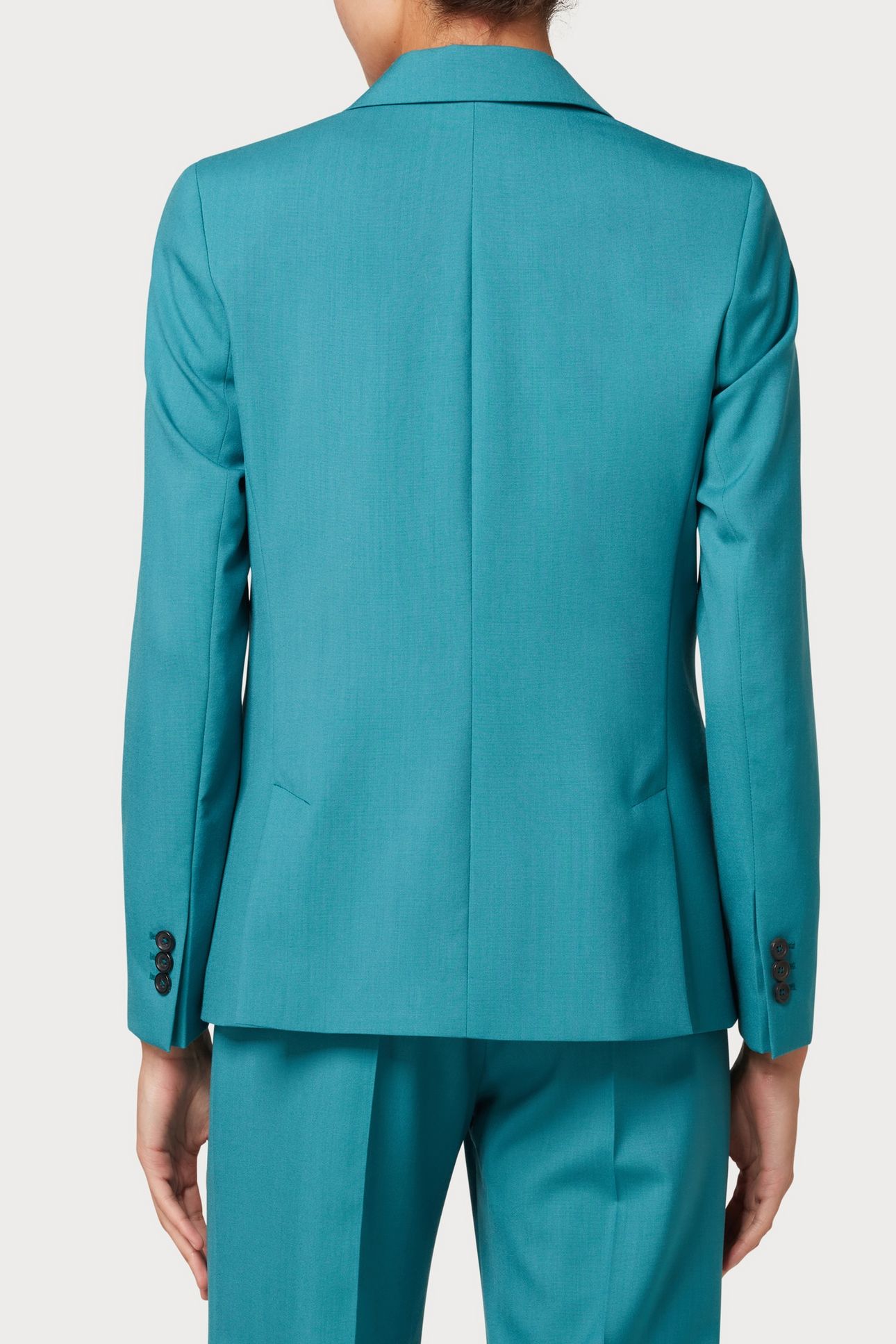 WOMENS JACKET PETROL GREEN 2