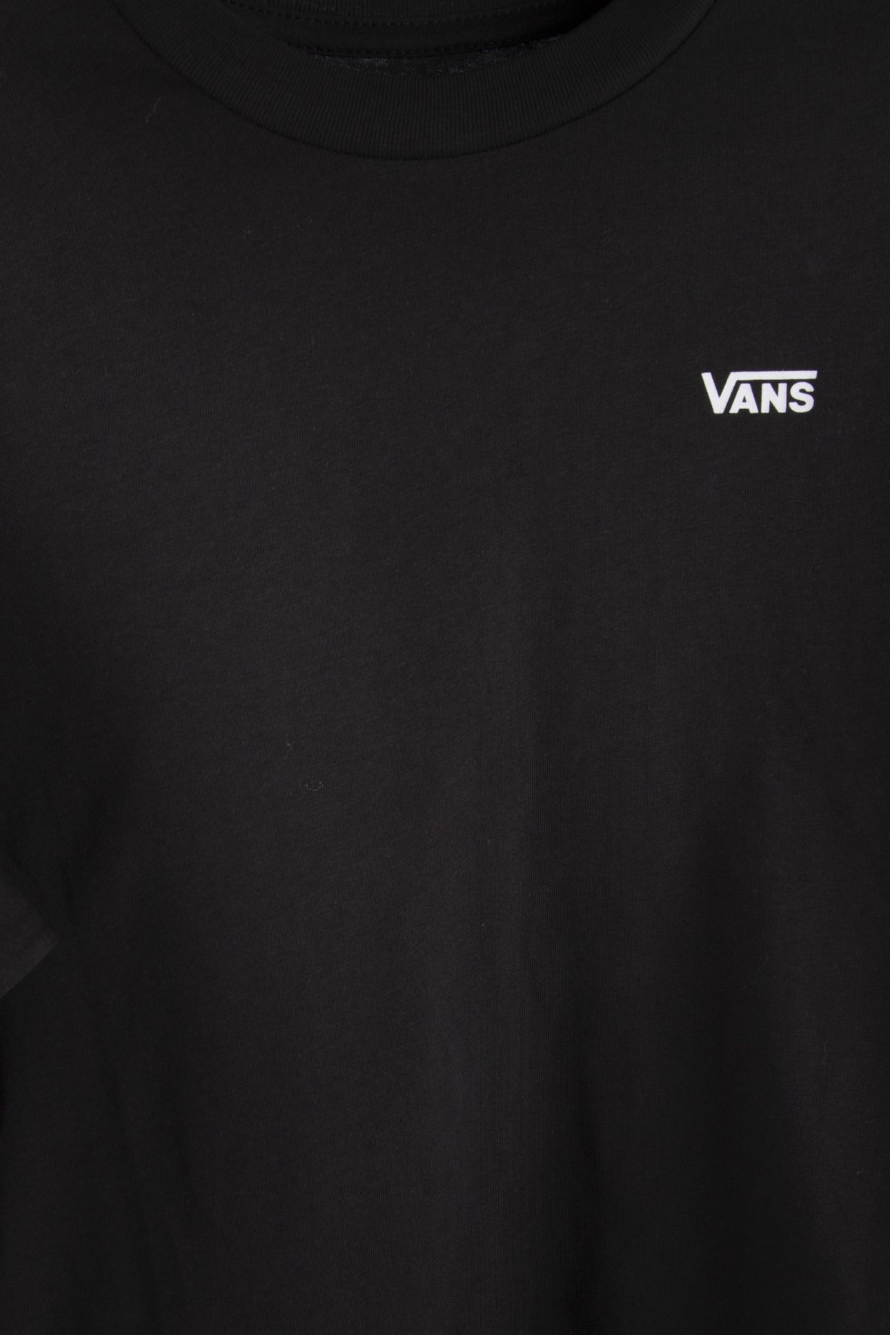 BOYS LONG CHECK TWOFER T-SHIRT BLACK 4