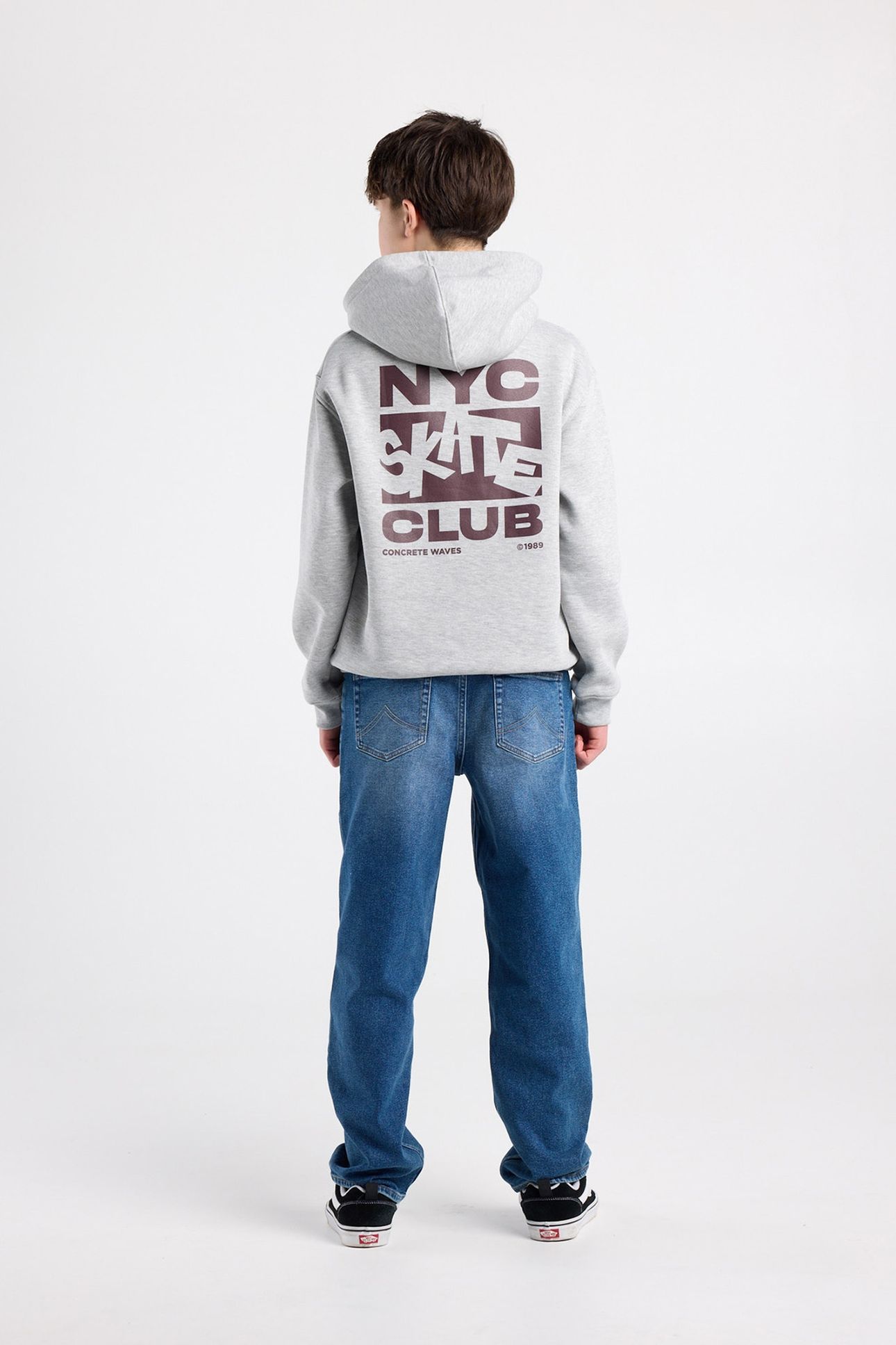 STUART HOOD JR LIGHT GREY MELANGE 2