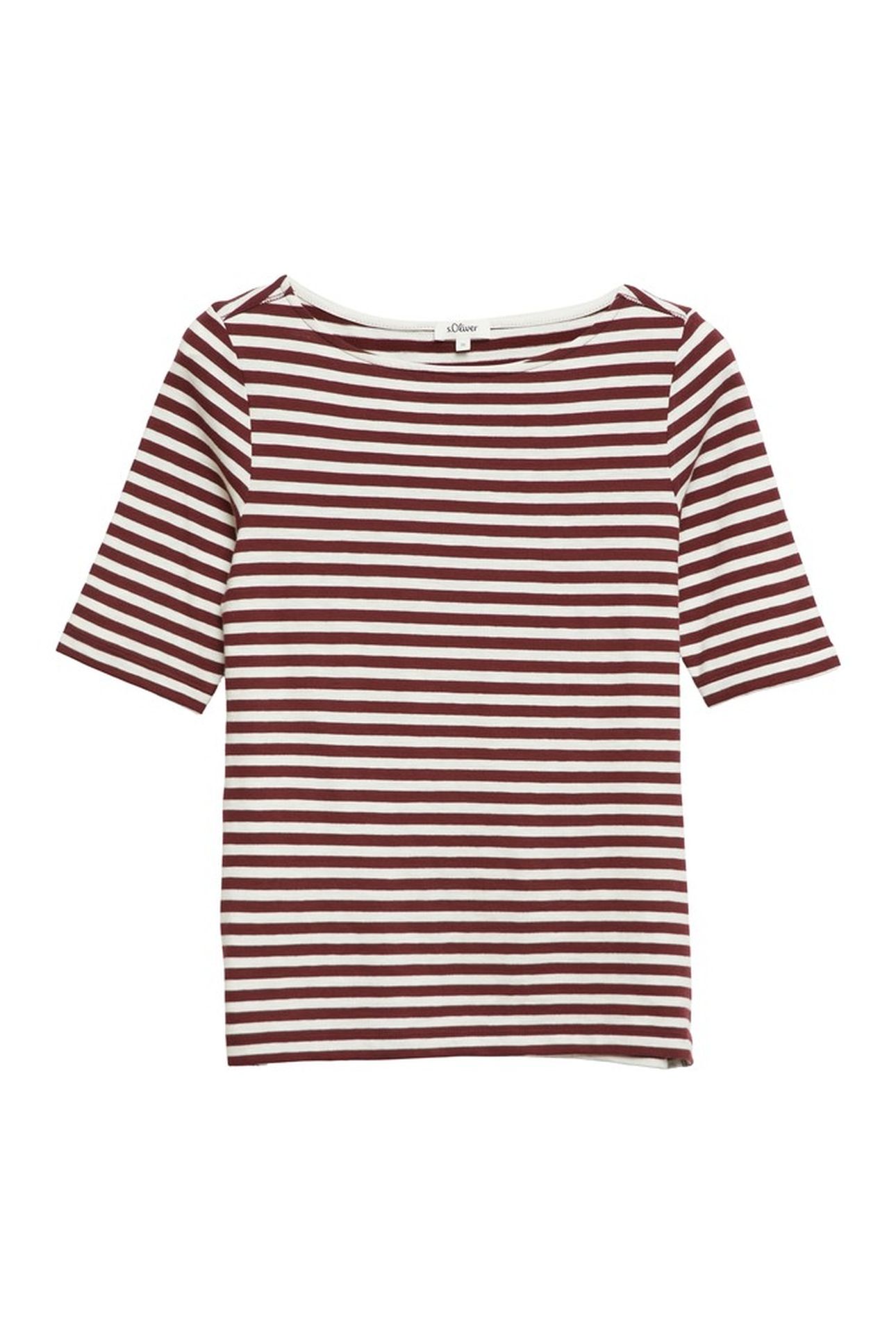 S.OLIVER T-SHIRTS BURGUNDY 4