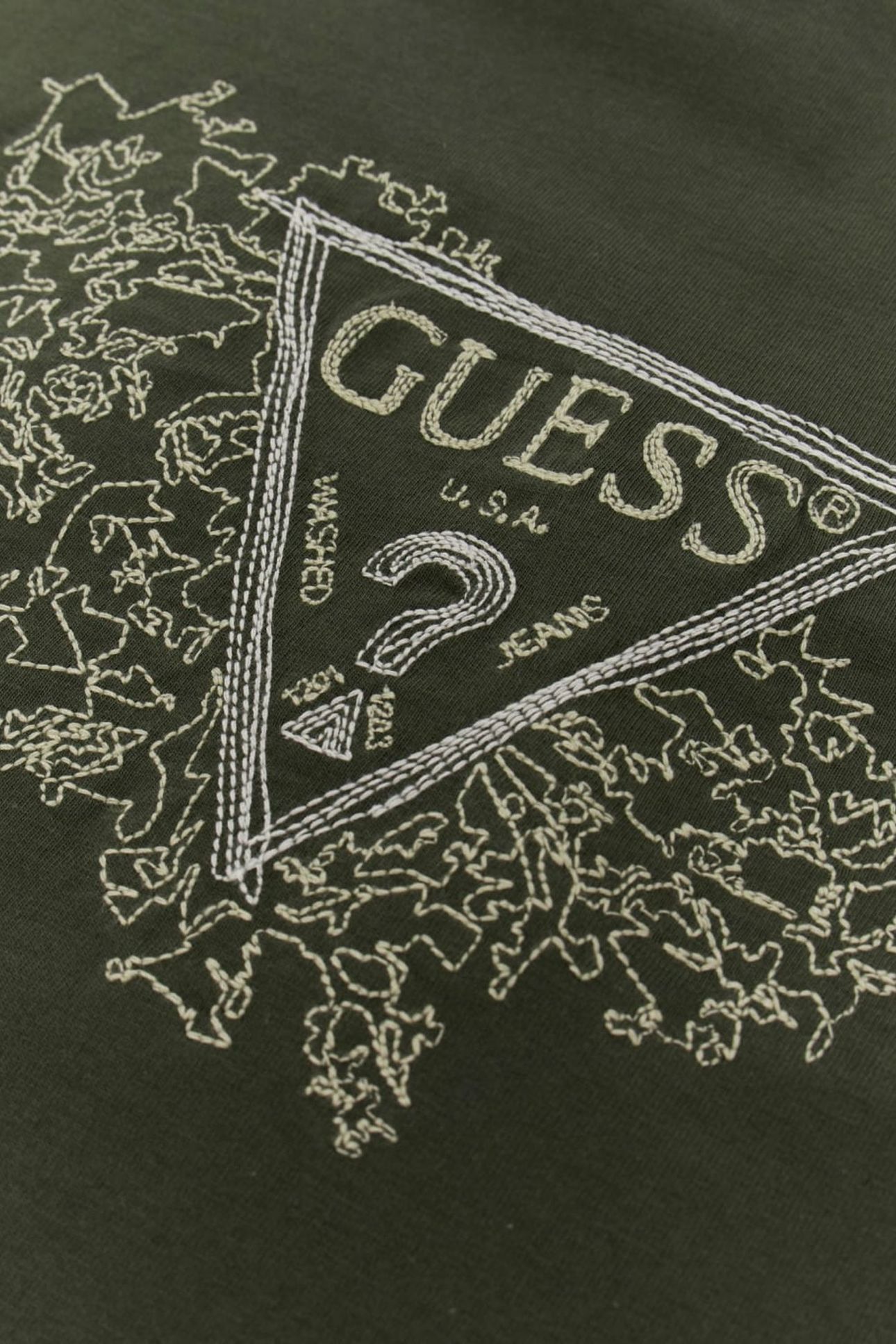 CN SS EMBROIDERY TRI GREEN DEPTHS 8