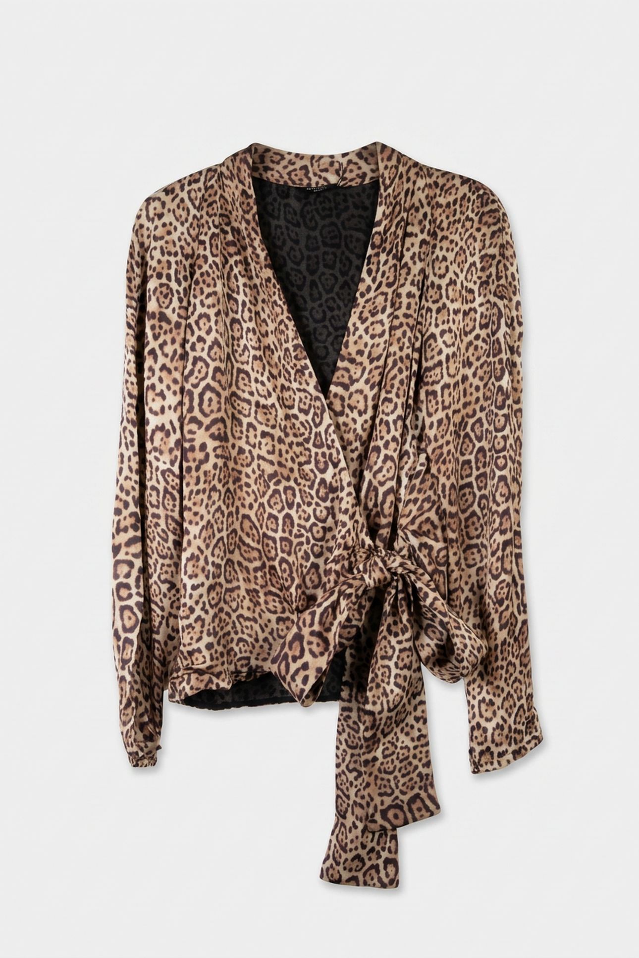 ALANIS WRAP LS BLOUS CHARMING LEOPARD ALL 3