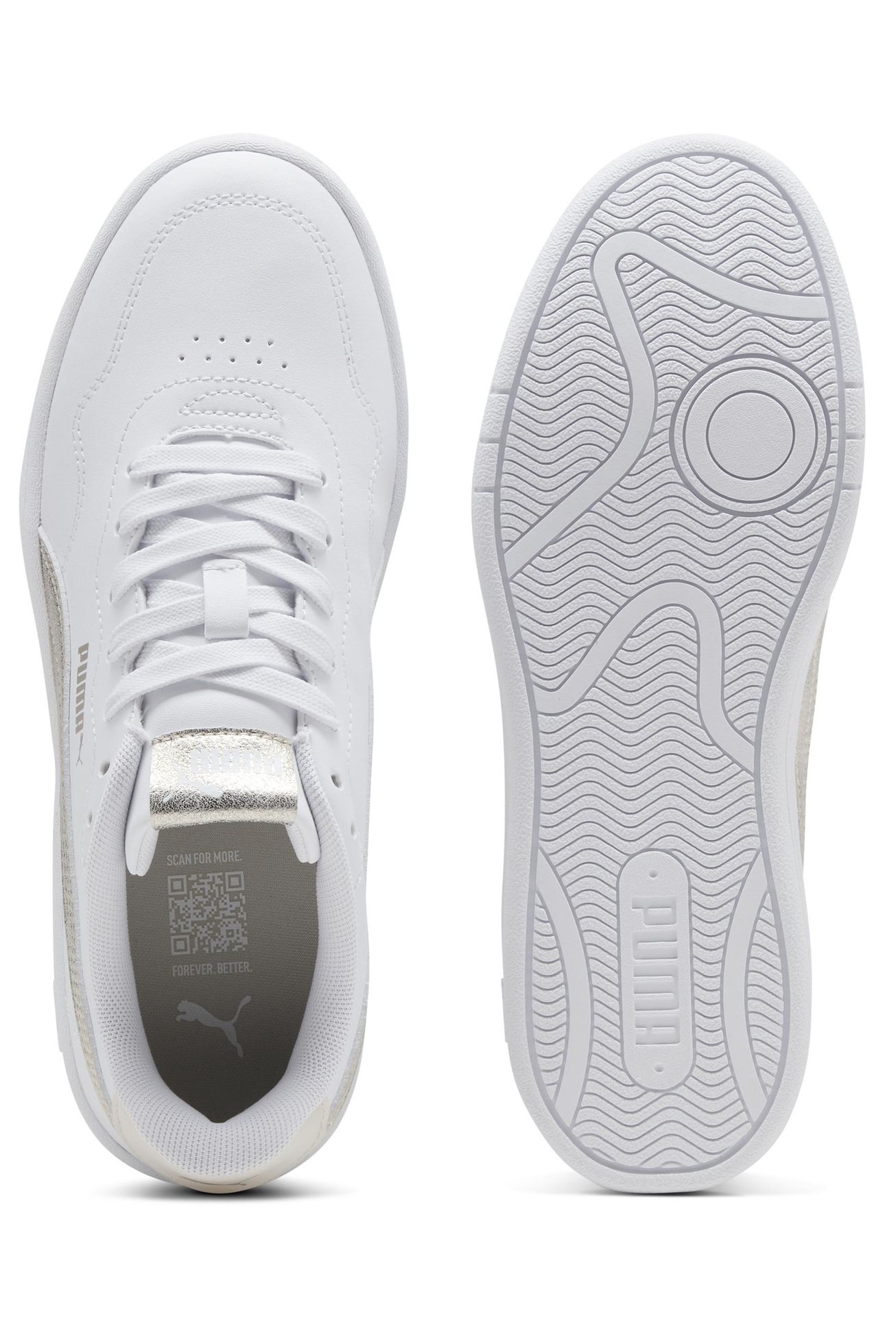 COURT LALLY METALLIC WHISPER WHITE-GOLD 5