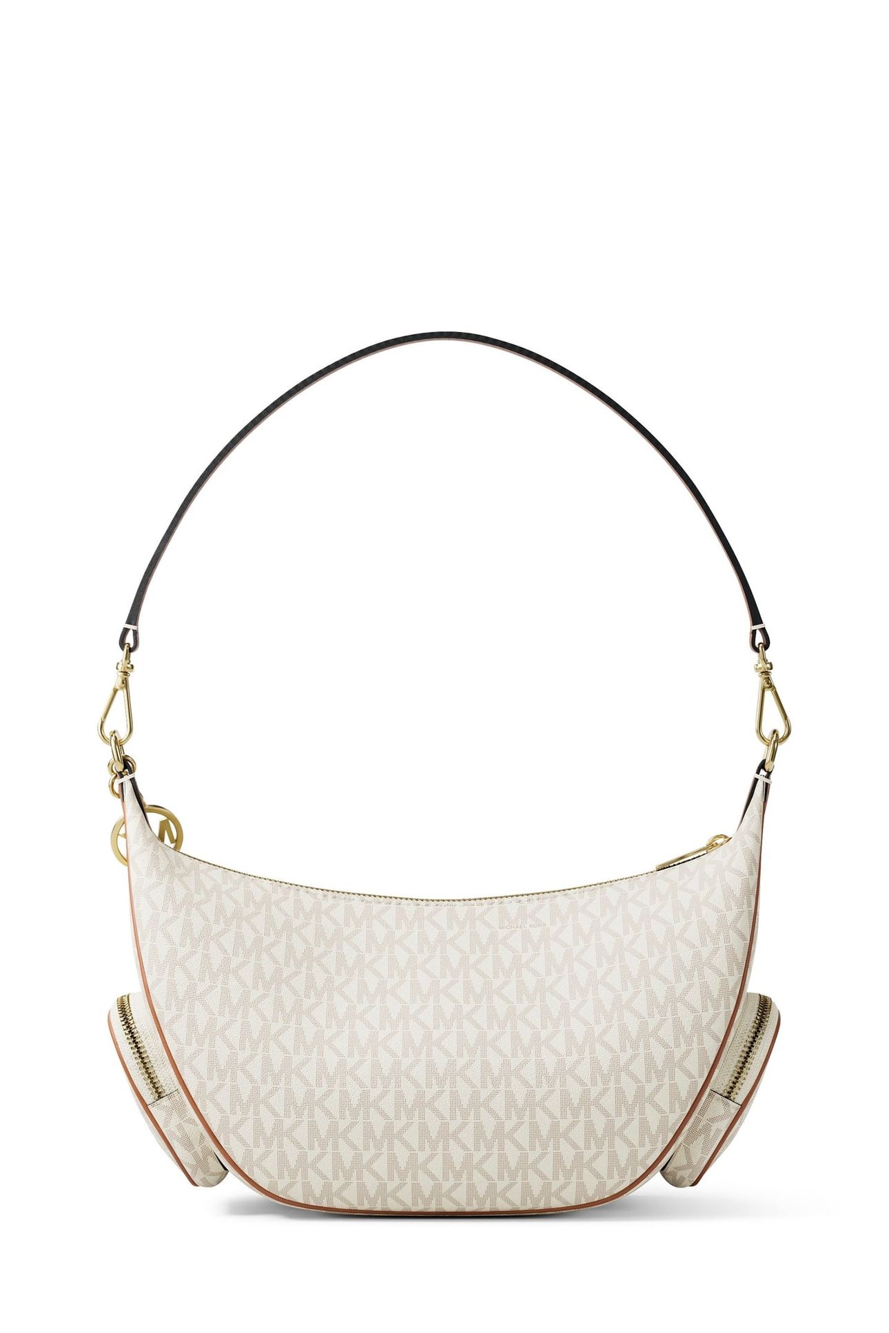 MEDIUM CONVERTIBLE POCKET SHOULDER BAG VANILLA 2