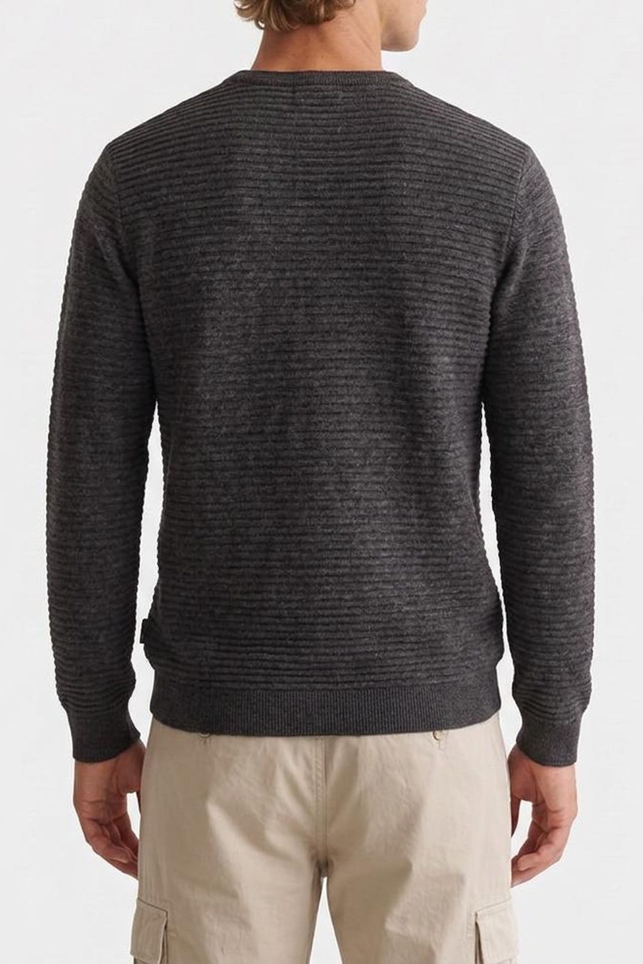 LS ECO ARTHUR KNIT C DOWNEY HEATHER MULTI 2