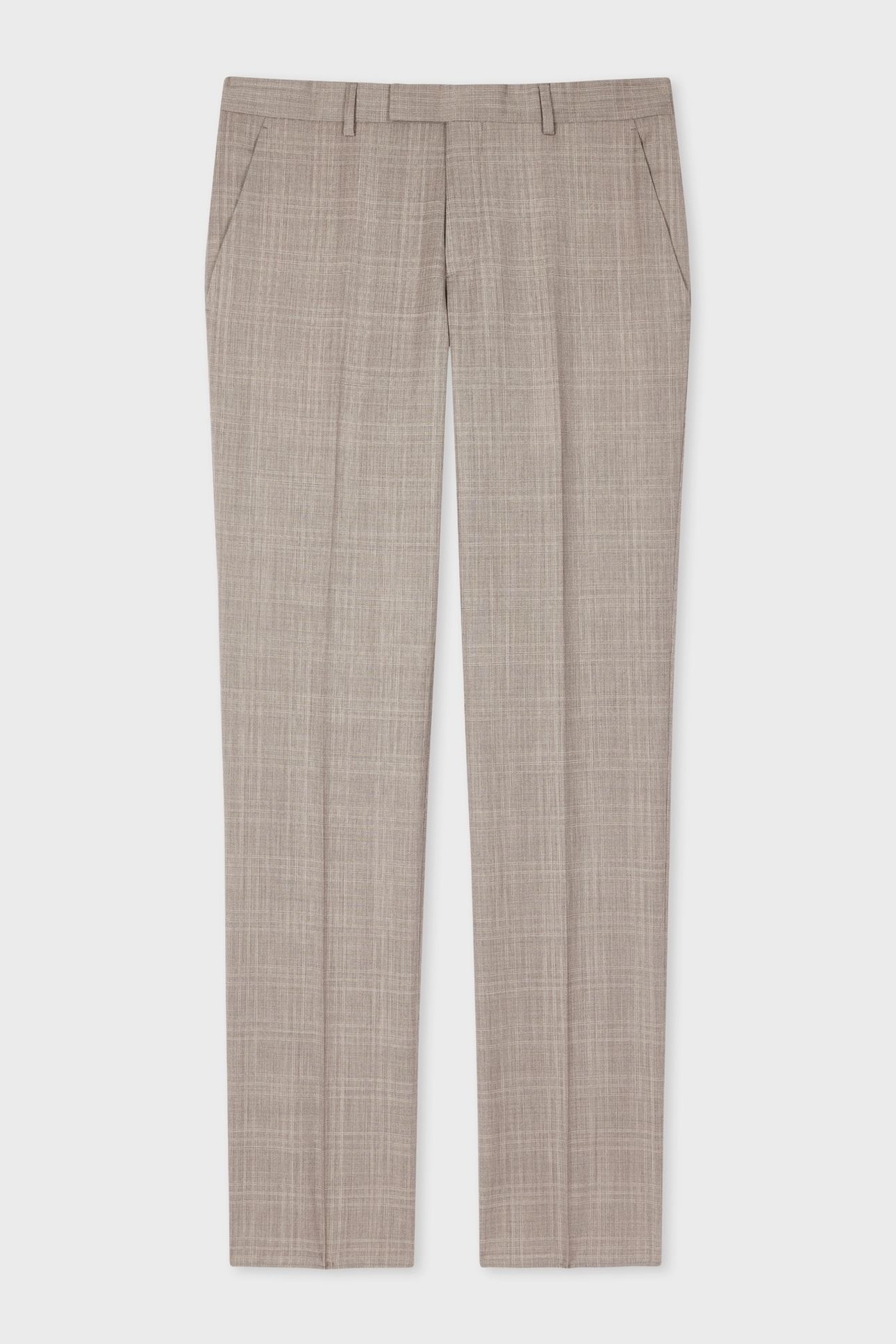 MENS 2 BUTTON SUIT GREY BEIGE 6