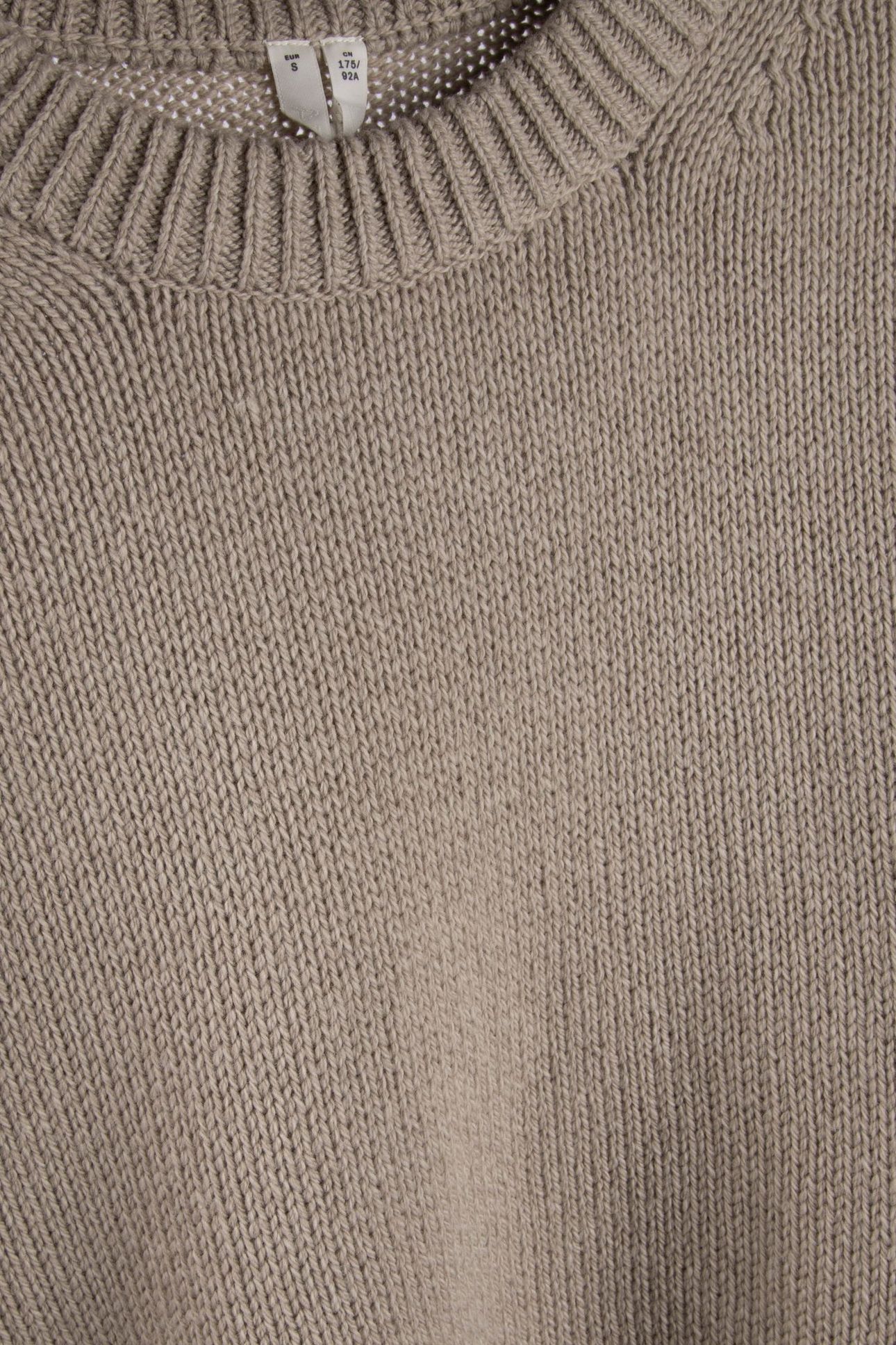 SANIT OVERSIZED CREW BEIGE 4