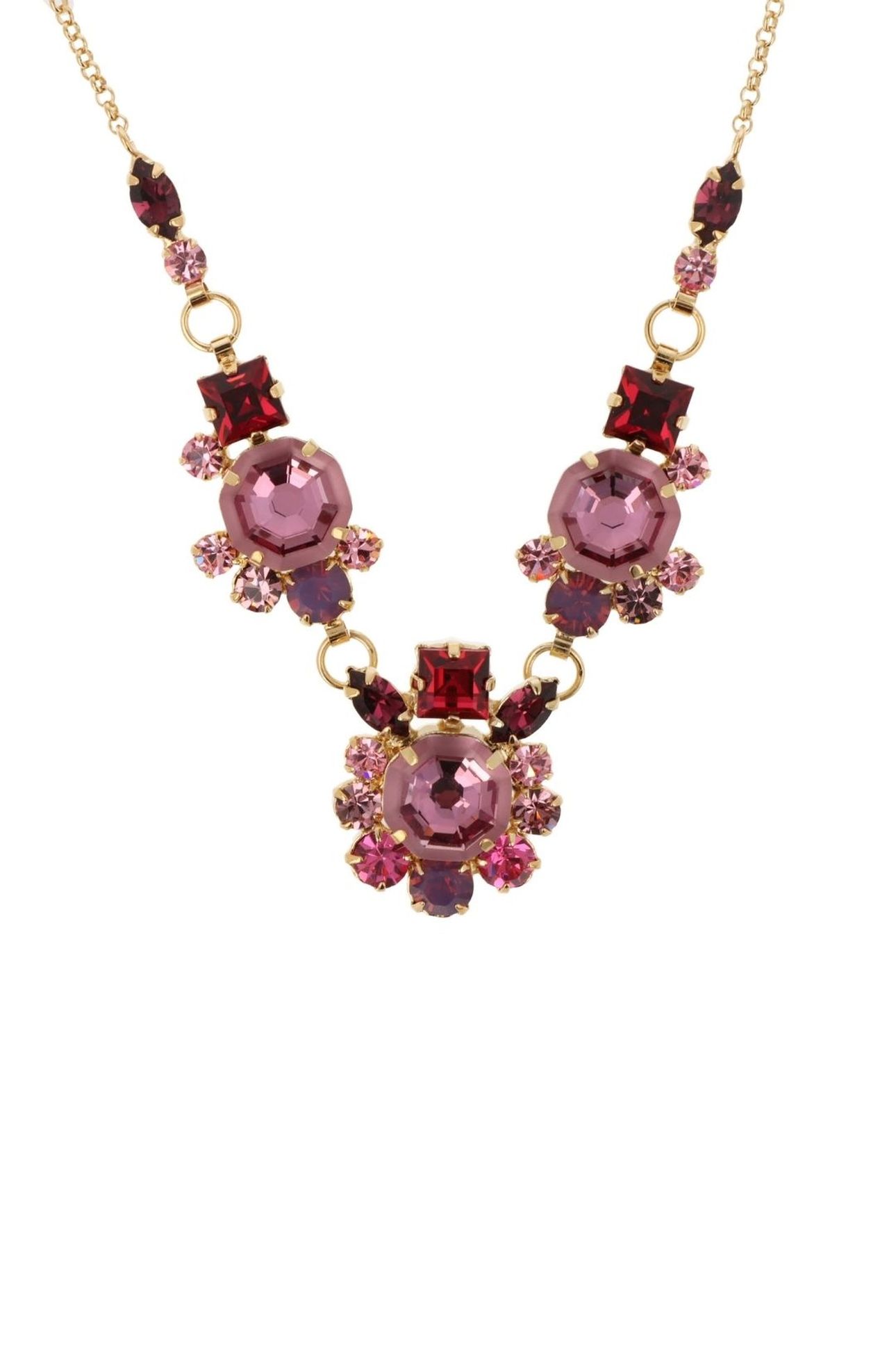 LALIQUE NECKLACE PINK PINK 8