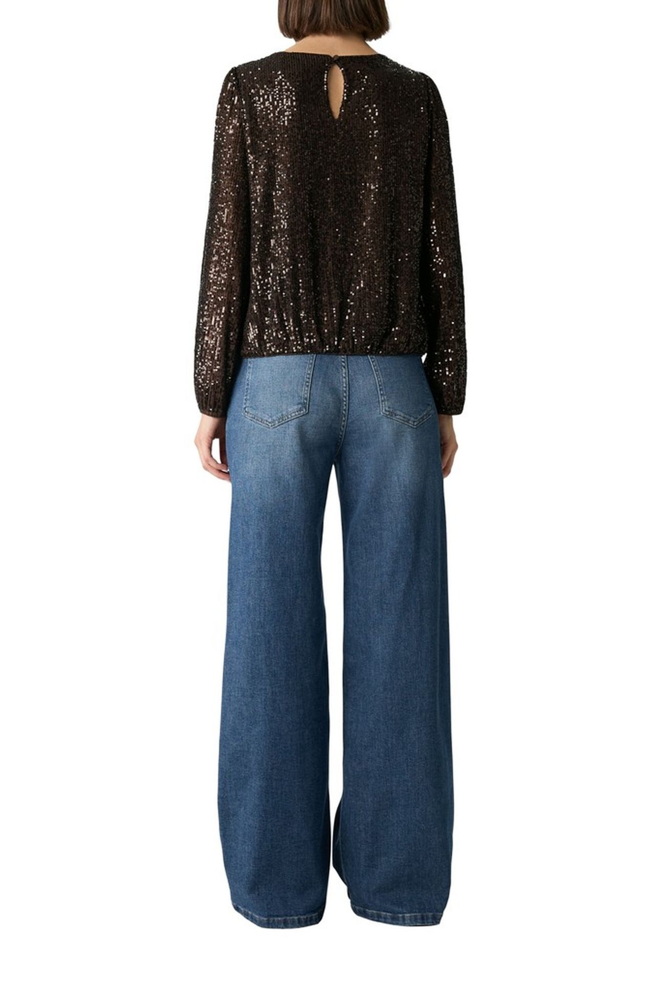 COMMA BLOUSES BROWN 6