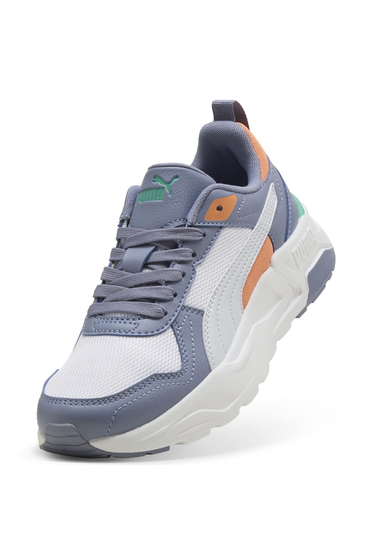 UNISEX TRINITY 2 LT JUNIOR WHITE-SILVER MIST-GRAY SKY 3