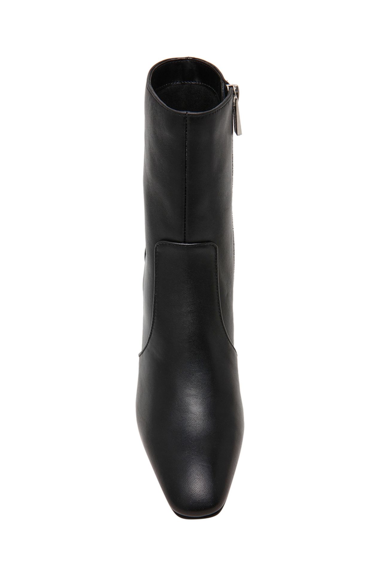 CROSSBAR BOOTIES BLACK LEATHER 6