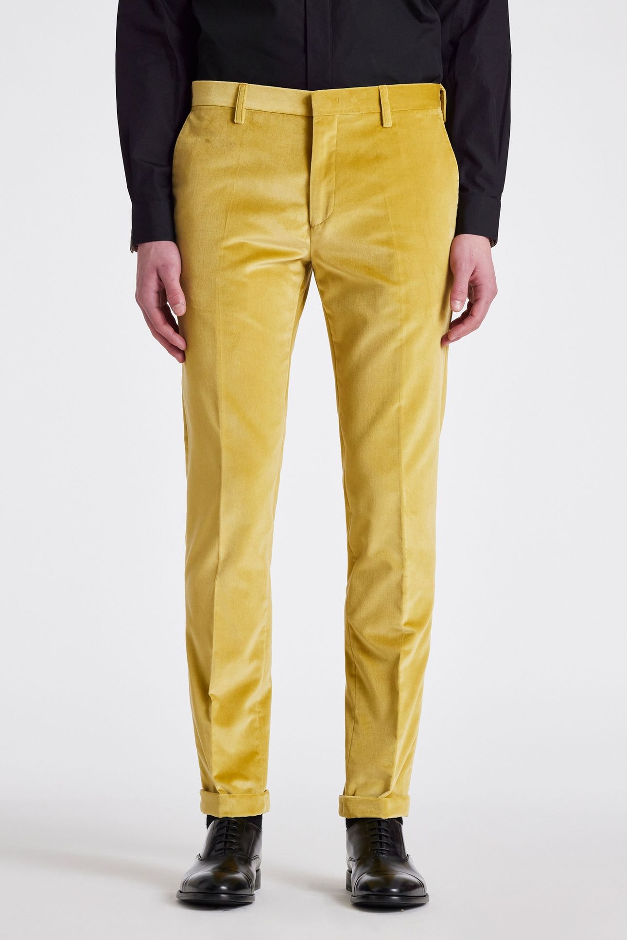 MENS TROUSER GOLDEN YELLOW 1