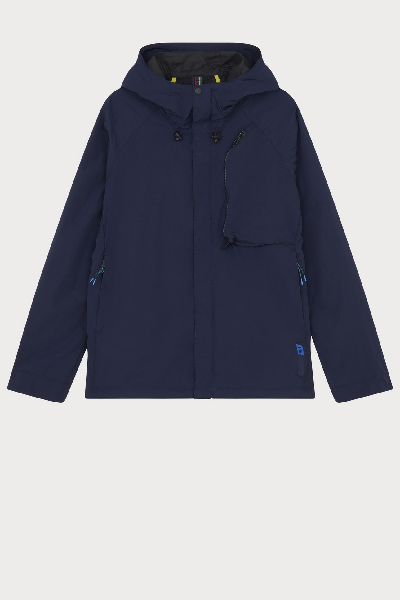 MENS HOODED JACKET VERY DARK NAVY 1