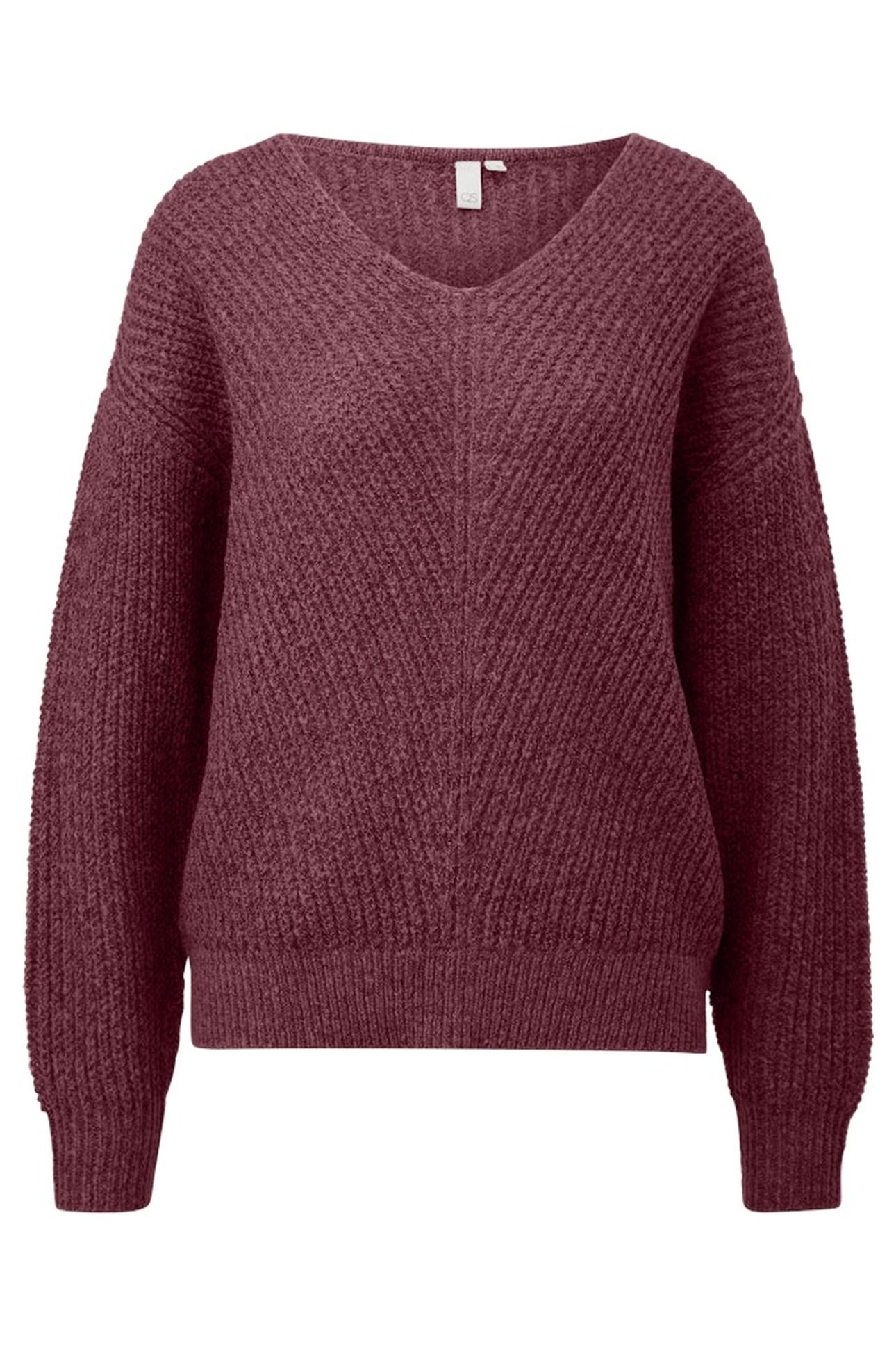S.OLIVER-QS PULLOVER BURGUNDY 3