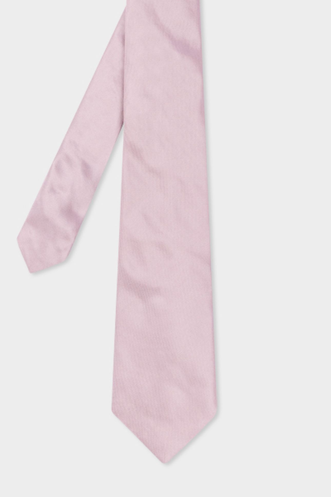 MEN TIE PLAIN SILK NEW PINK 6