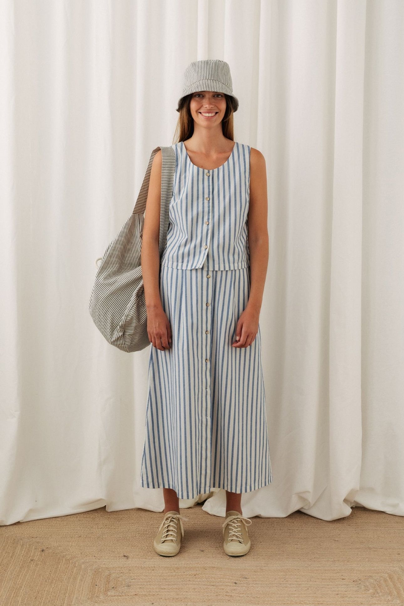 REYNEKE SKIRT SAILOR STRIPES 1
