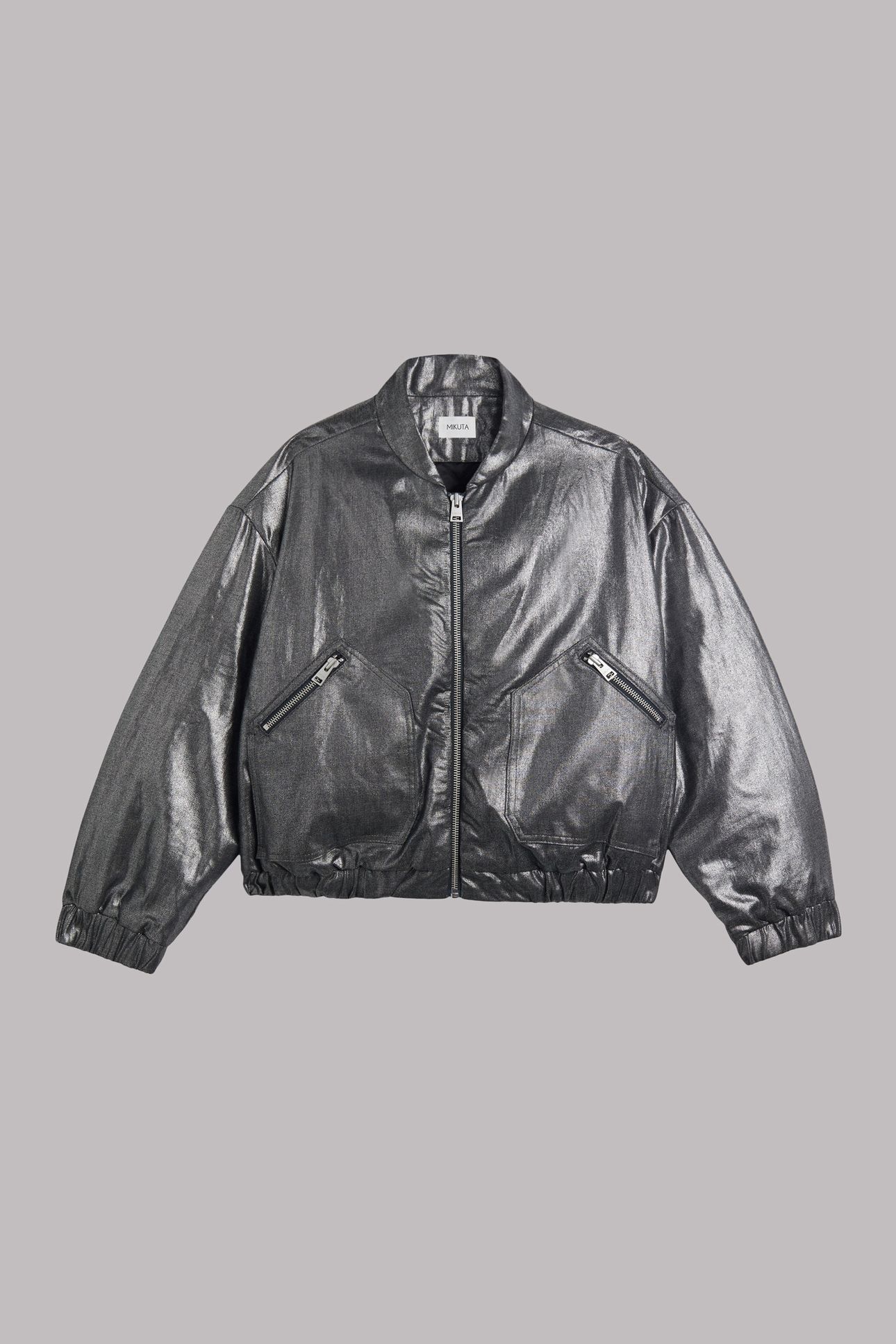 THE SILVER BOMBER JACKET SILVER 3