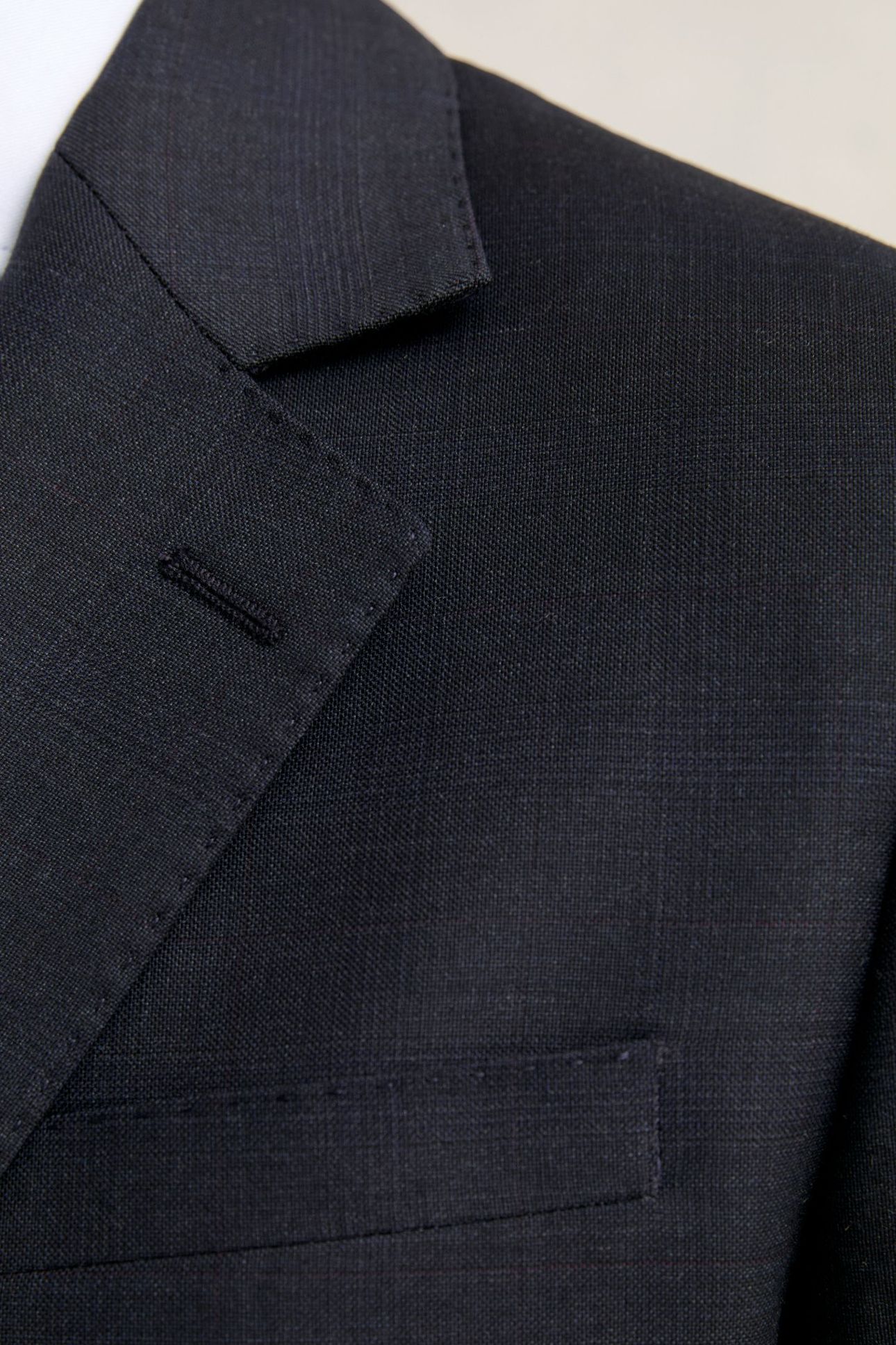 SB 2B NOTCH PRINCE OF WALES CHECK BLAZER NAVY 7