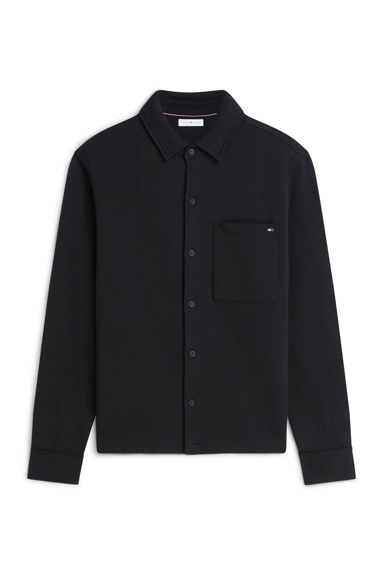 BUTTON-UP CHEST-POCKET JACKET BLACK 4
