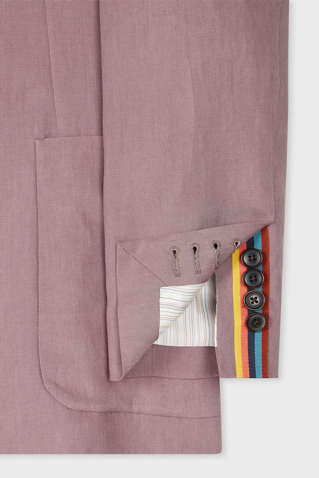 MENS 2 BUTTON JACKET MAUVE 6