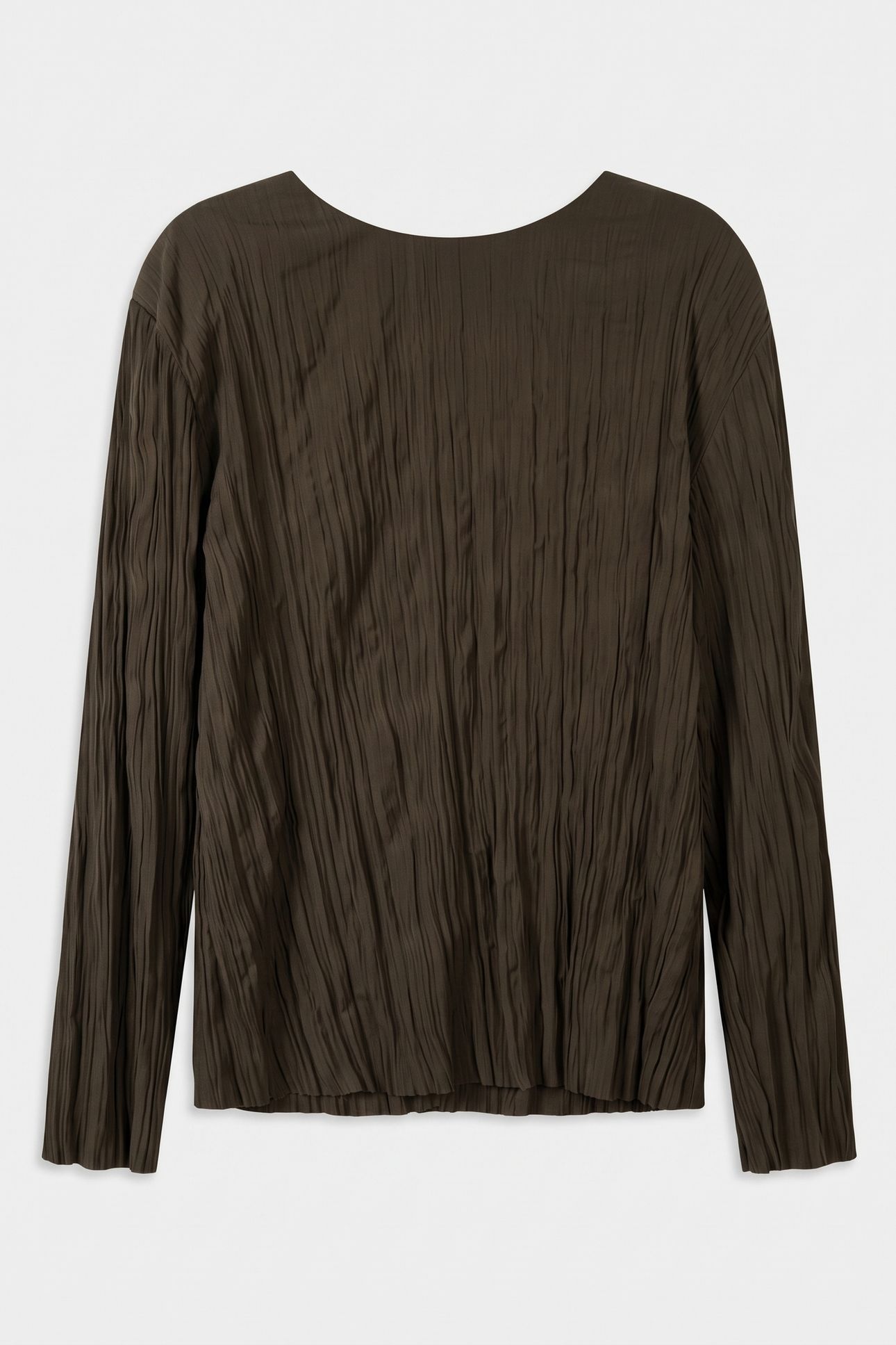 ST VANDA CRINCLE TOP KHAKI 3