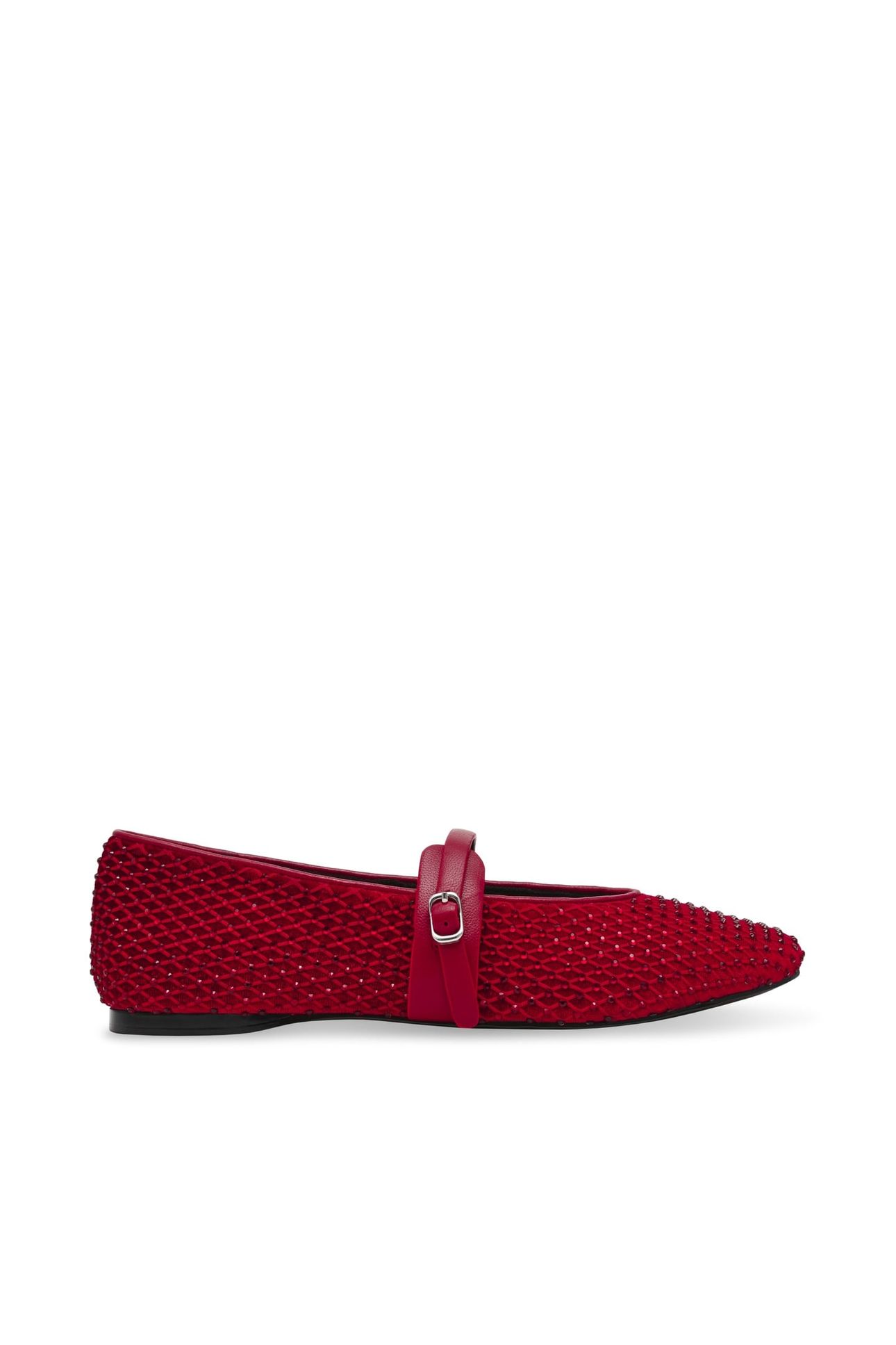 REJOICE-R FLAT SHOES RED 1