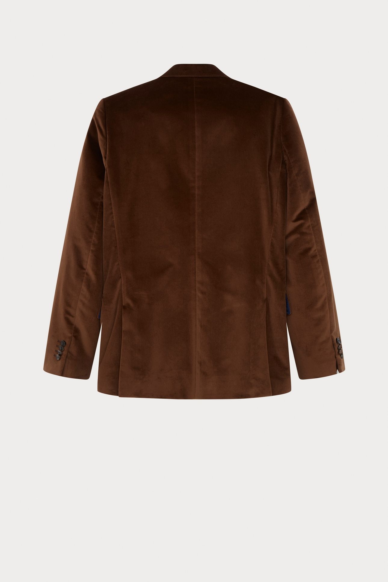 MENS TAILORED FIT 2 BUTTON JACKET BROWN 5