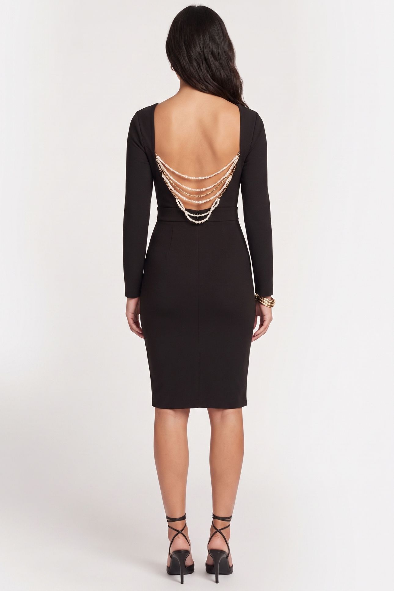CELIA DRESS JET BLACK A996 2