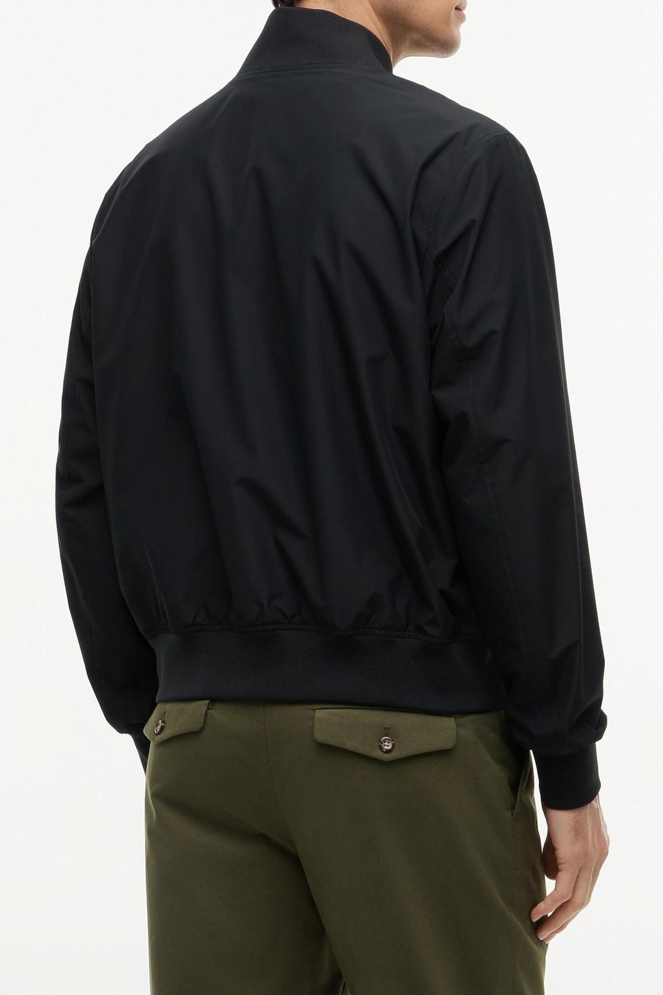 PACKABLE BOMBER BLACK 3