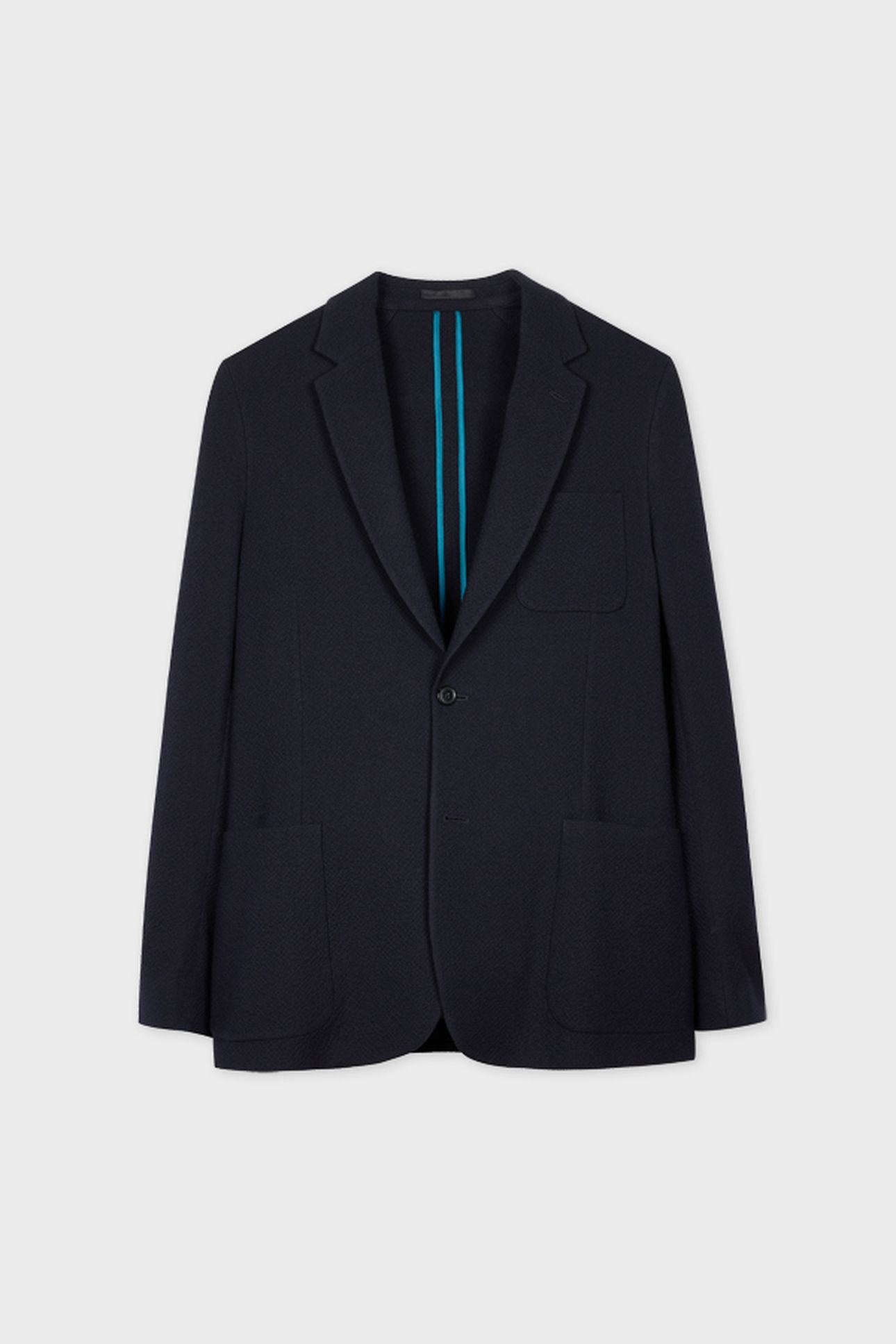 MENS 2 BUTTON JACKET VERY DARK NAVY 1