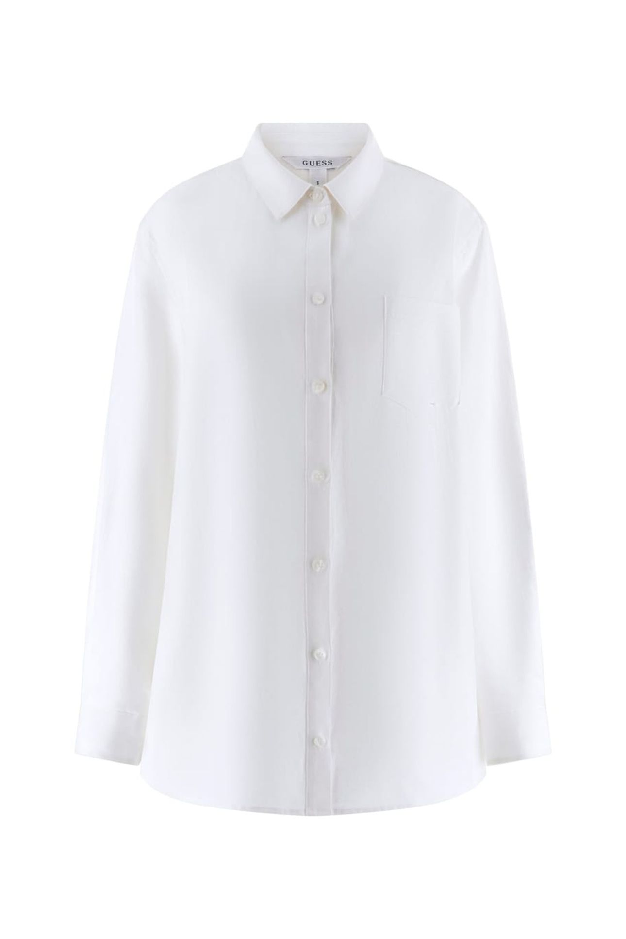 LS GEN LINEN SHIRT PURE WHITE 8