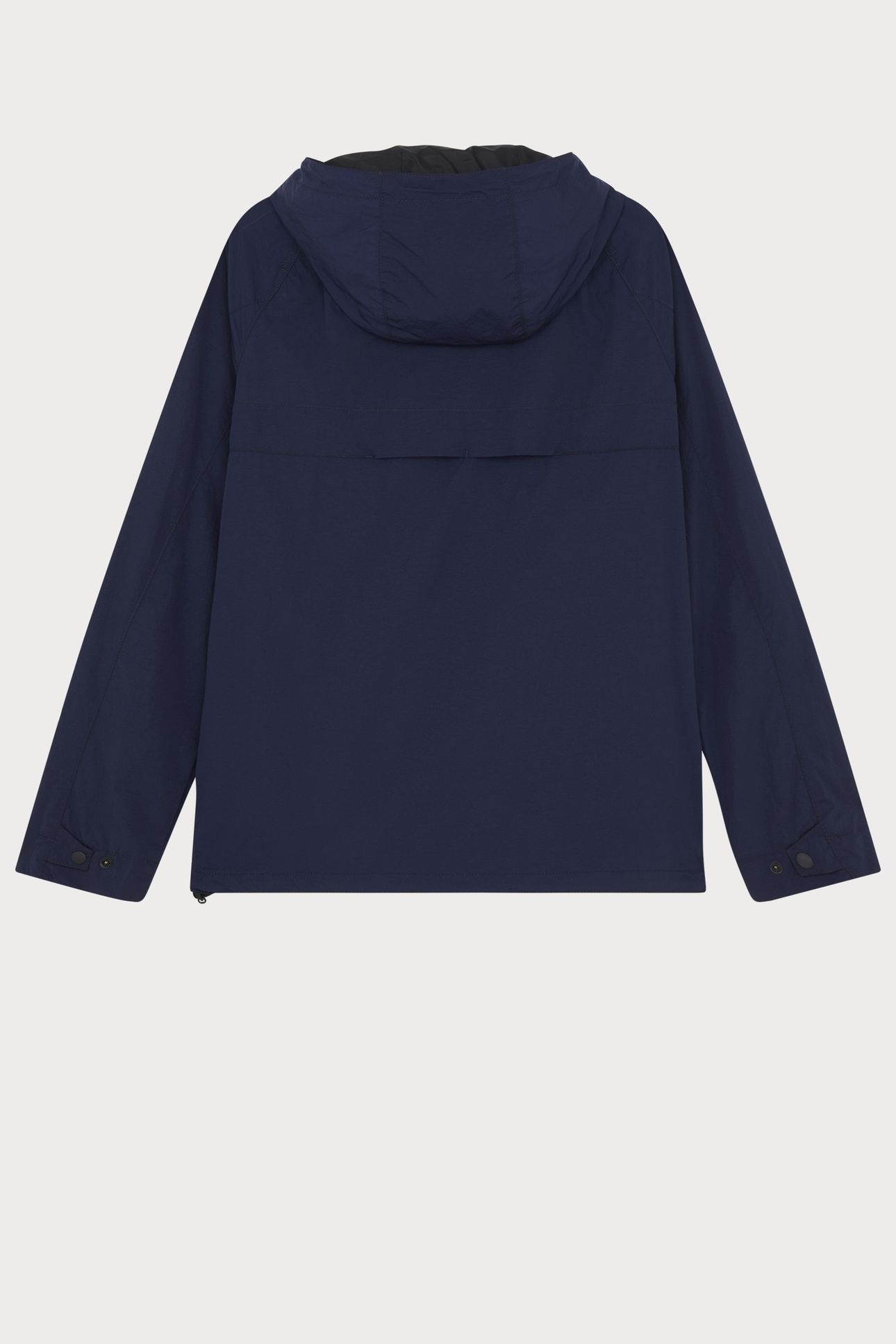 MENS HOODED JACKET VERY DARK NAVY 2
