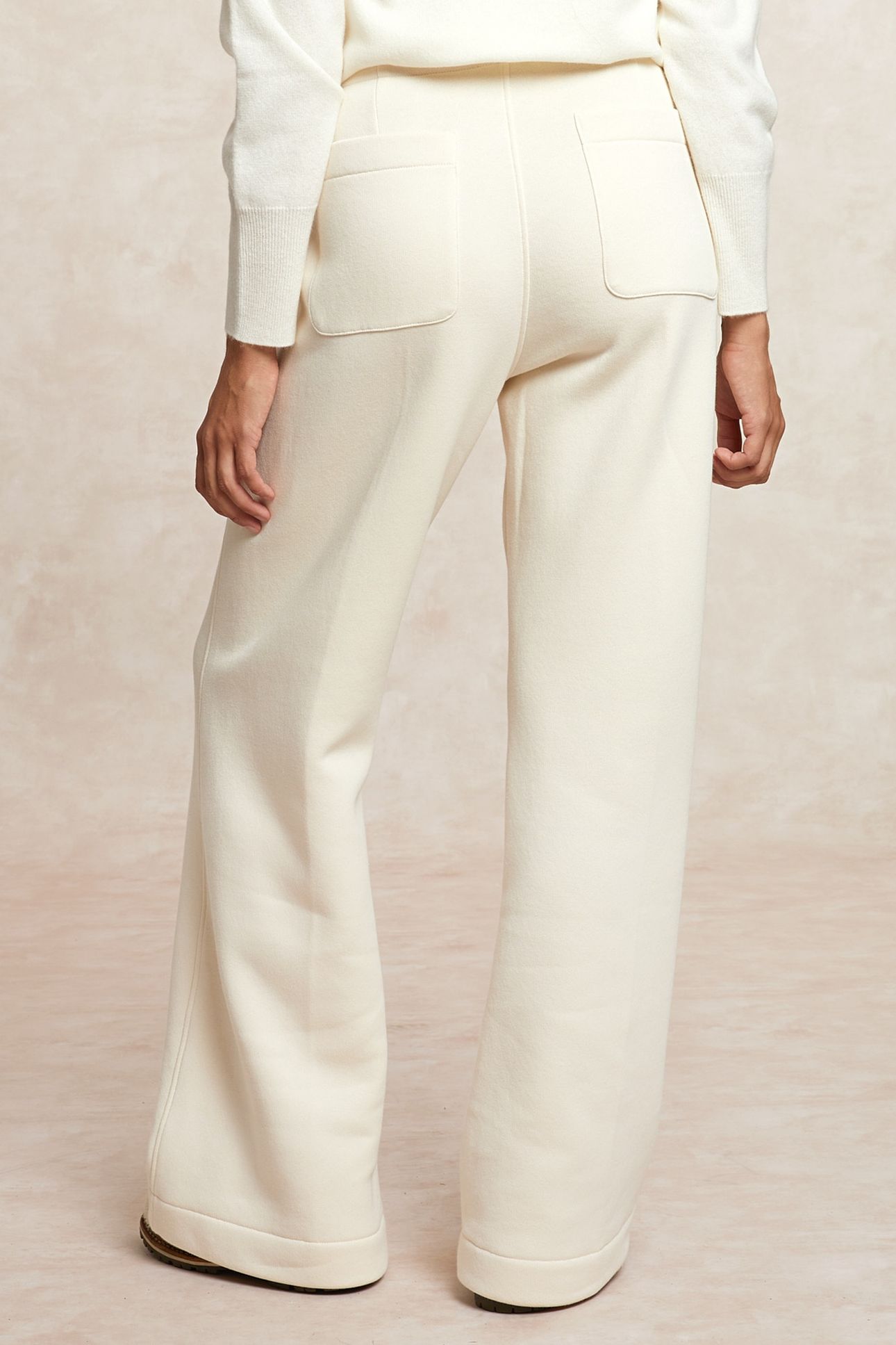 FLEECE PANTS OFF WHITE 2