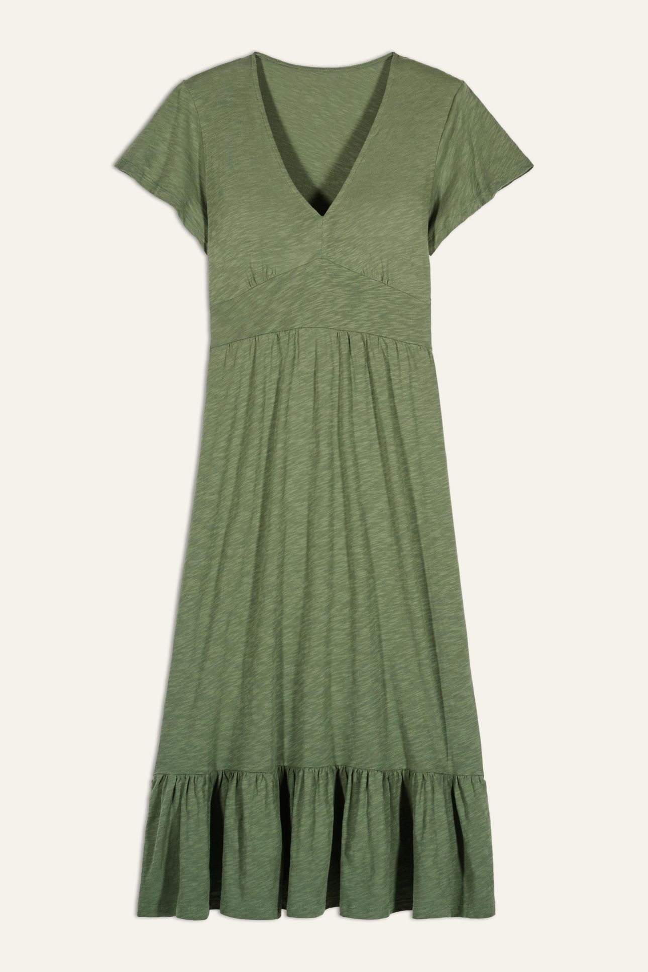 MID-LENGTH DRESS KAKI 3