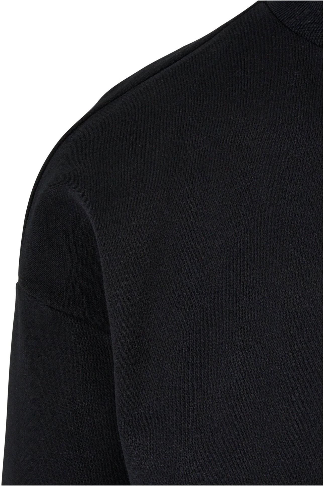 HIGH RIB NECK CREW BLACK 10