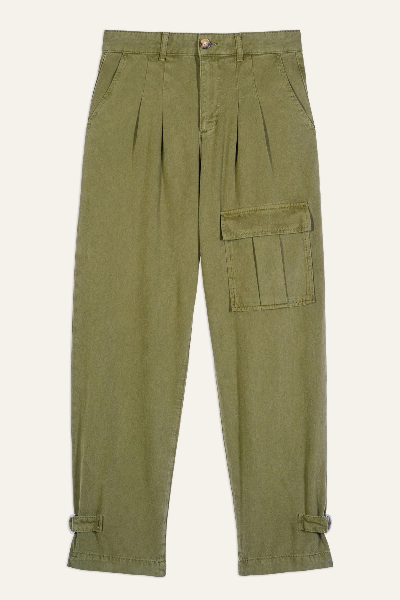 STRAIGHT TROUSERS KAKI 3