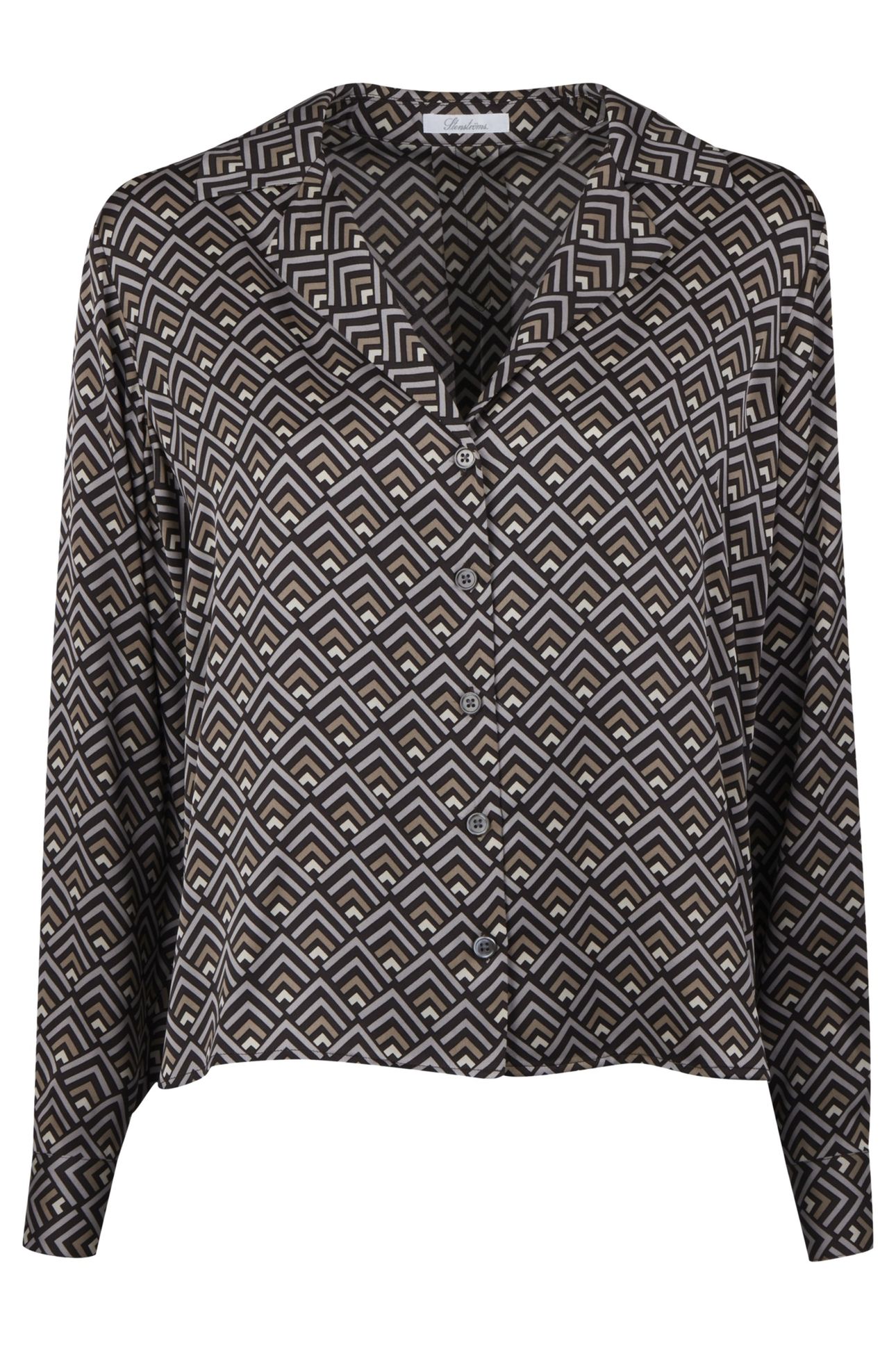CHELSEA, BLOUSE BLACK PATTERN 1