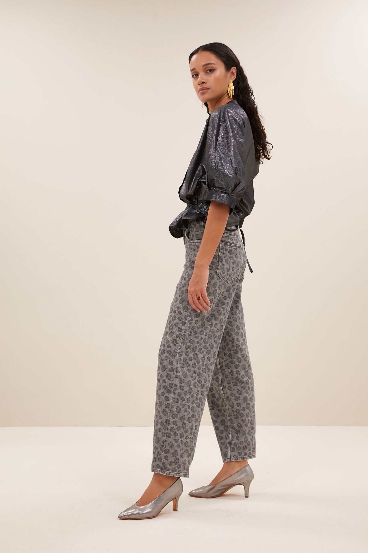 CHRISTI SILVER BLOUSE SILVER 4